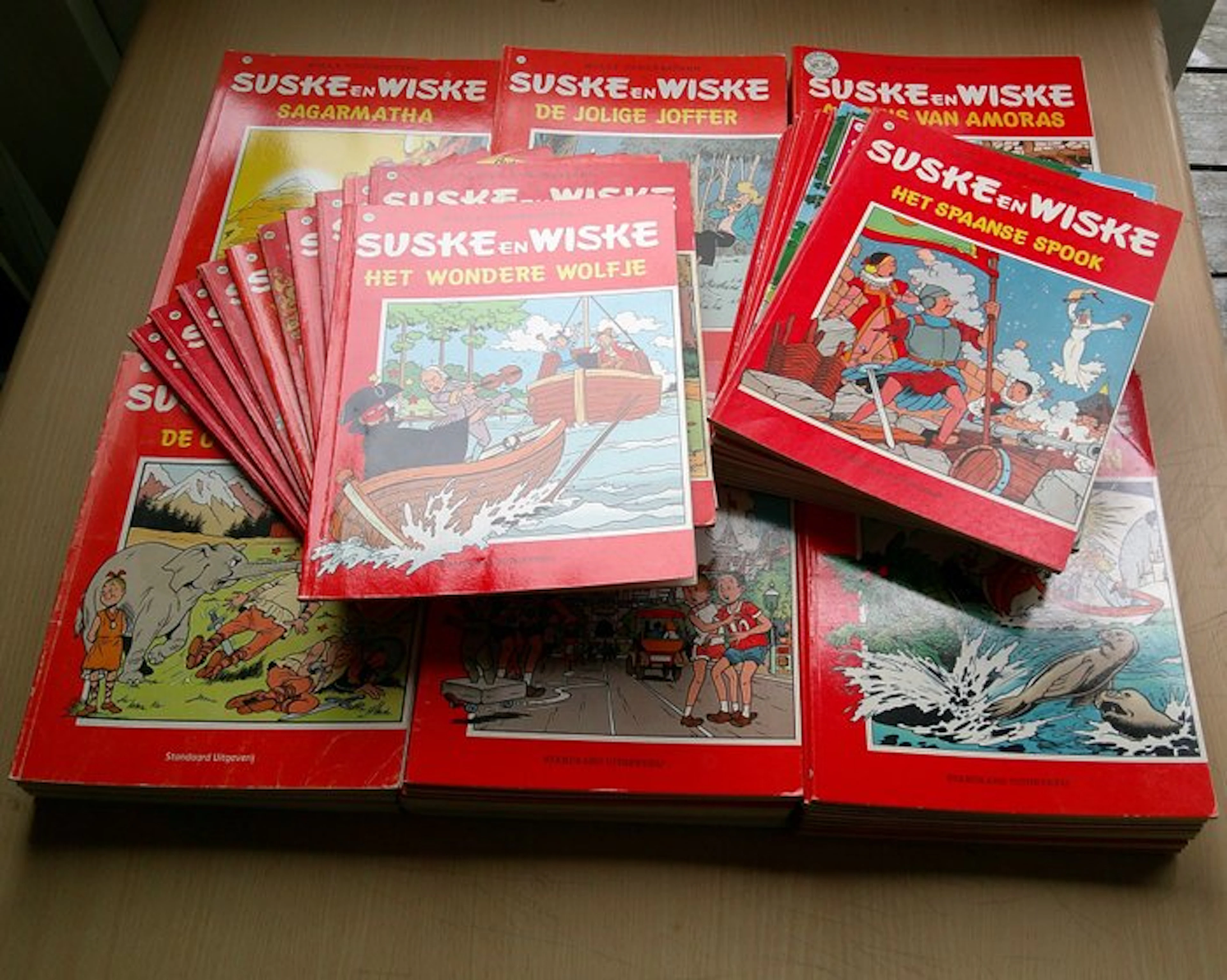 Suske en Wiske 150 t/m 228 - opeenvolgende reeks SC - 79...