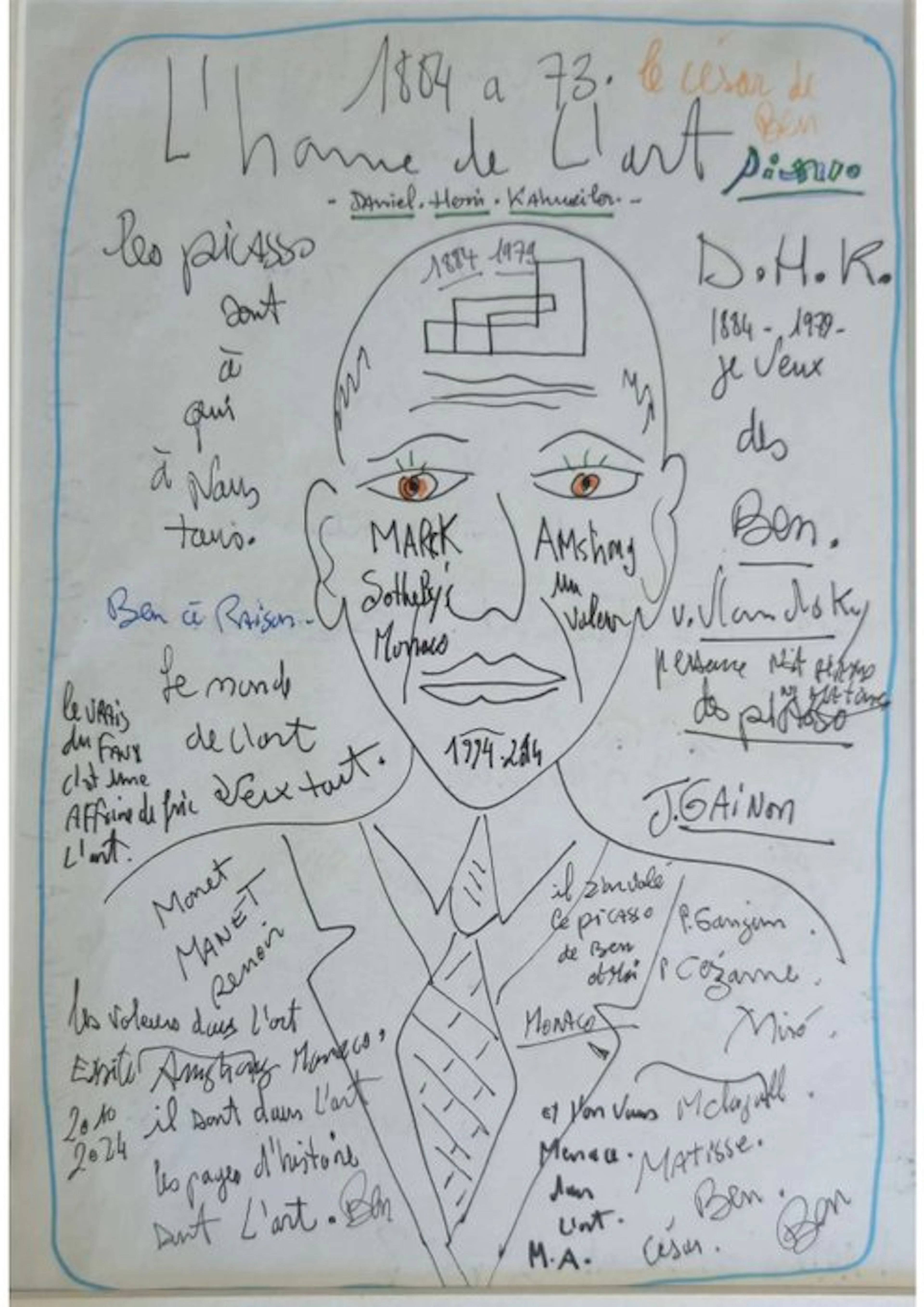 Ben (1935-2024) - L'homme de l'art