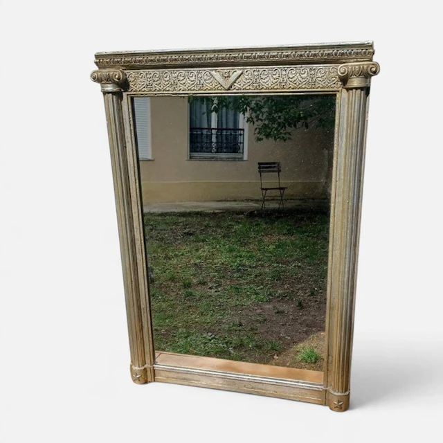 Overmantel mirror - Wood - Masonic Lodge Mirror