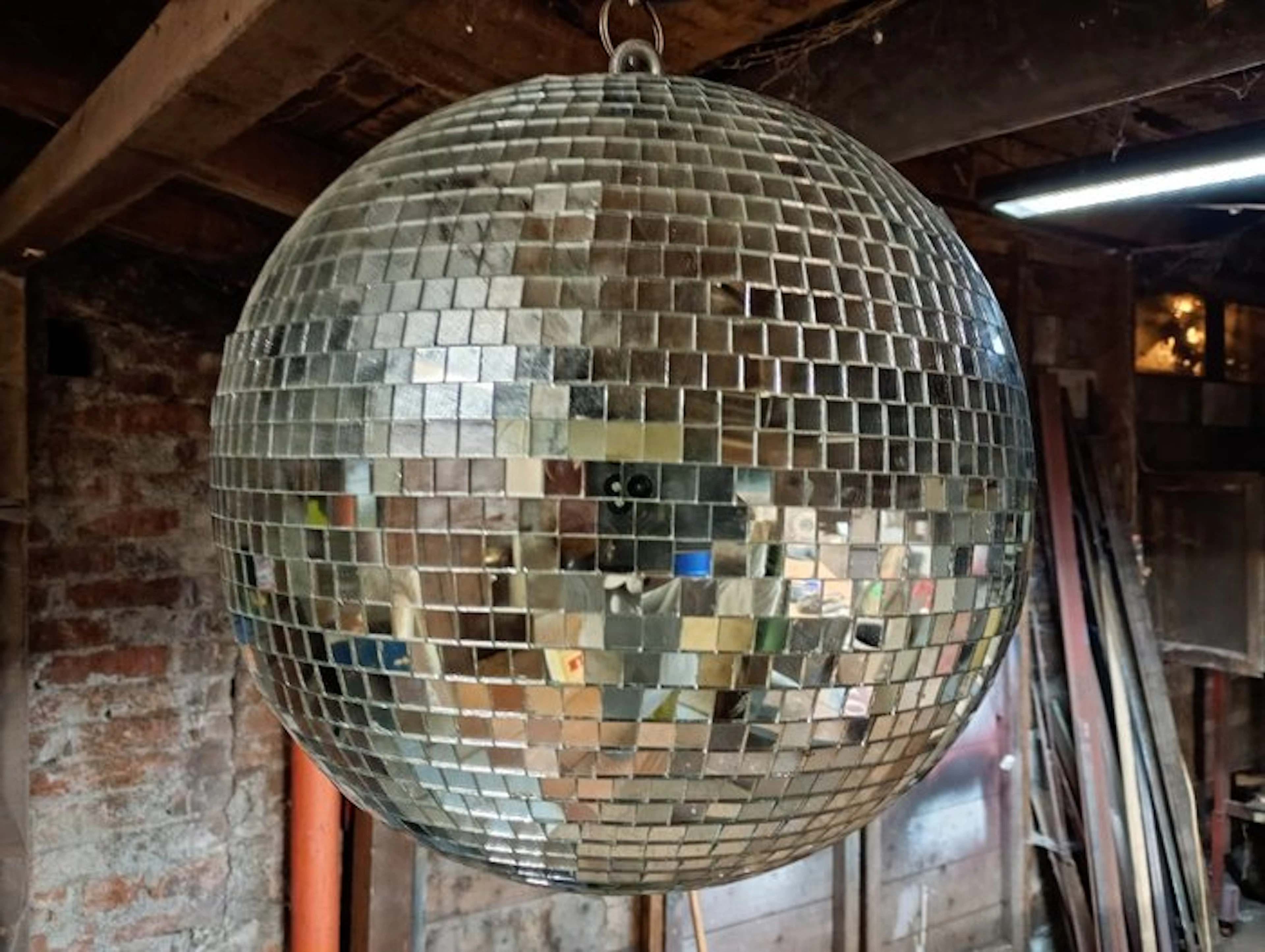 Proel - Lamp - Mirror ball - Glass, Plastic - Mirror ball