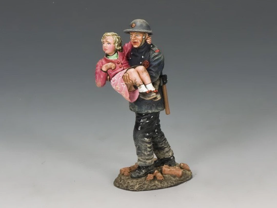 KING & COUNTRY 1:35 - Model military vehicle - FOB105 The Rescue