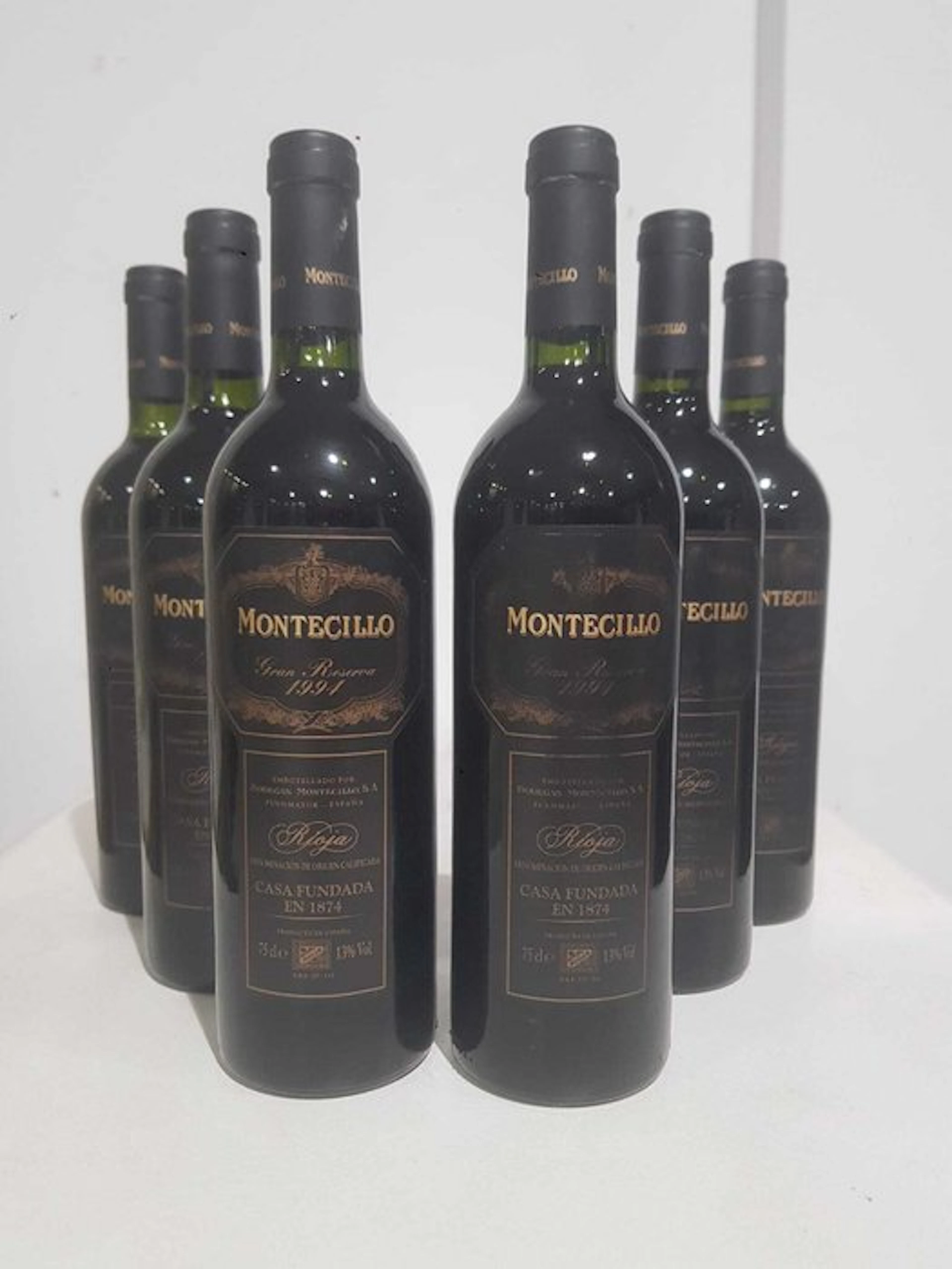 1994 Bodegas Montecillo - Rioja Gran Reserva - 6 Bottles (0.75L)