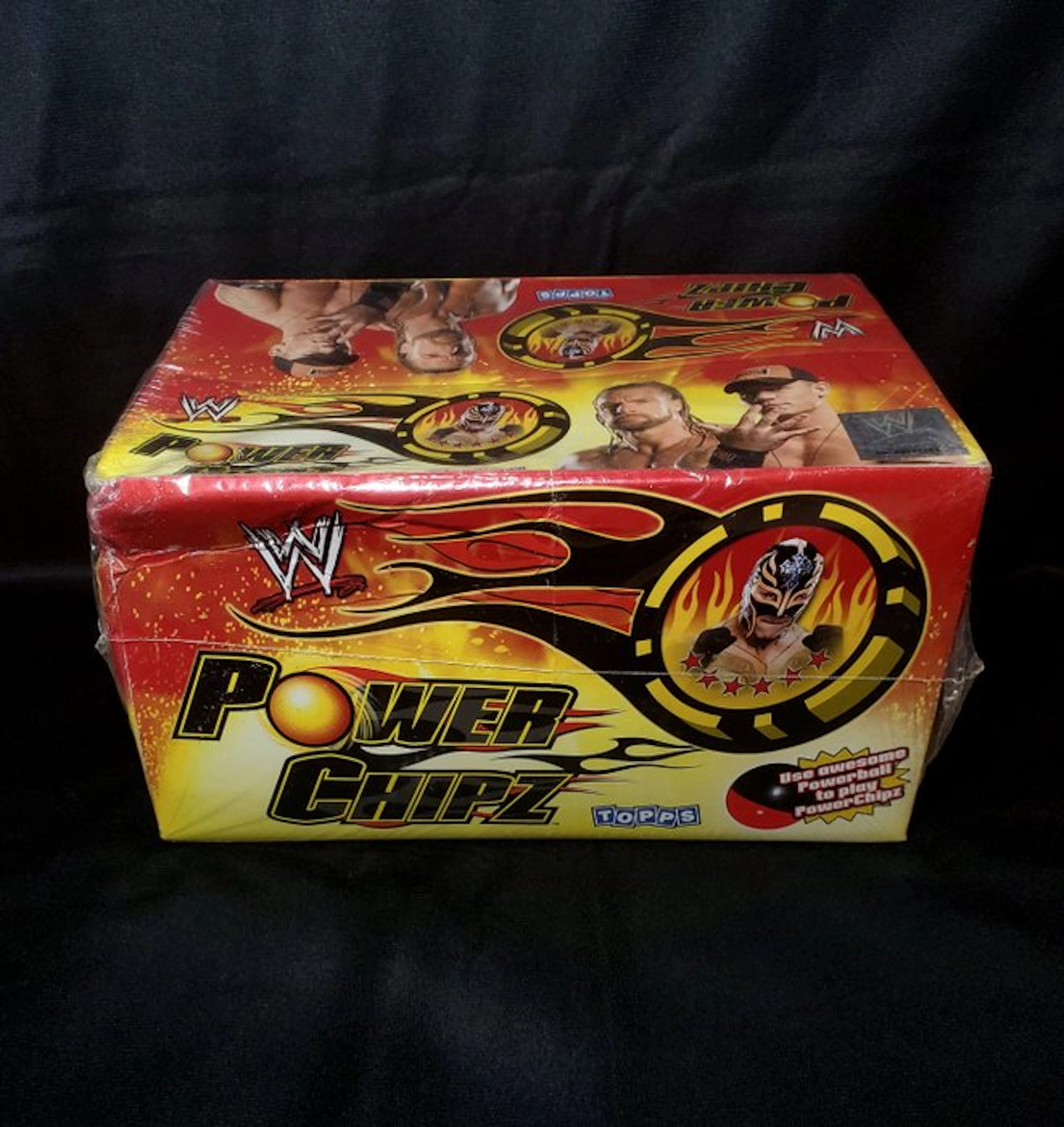 Topps - 1 Booster box - 2009 WWE Power Chipz Unopened Sealed Box