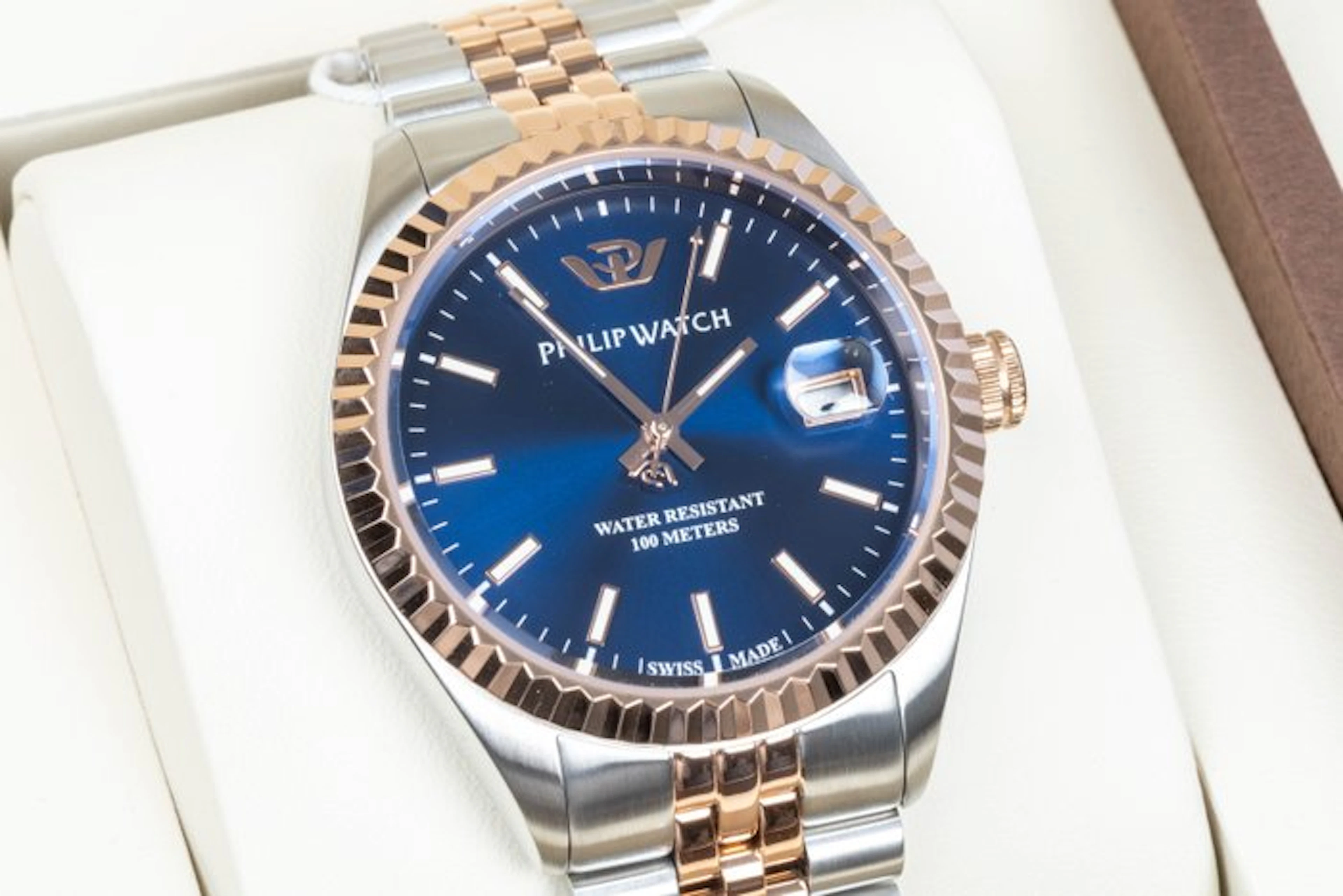 Philip Watch - Caribe Urban - Royal Blue - Swiss Made...