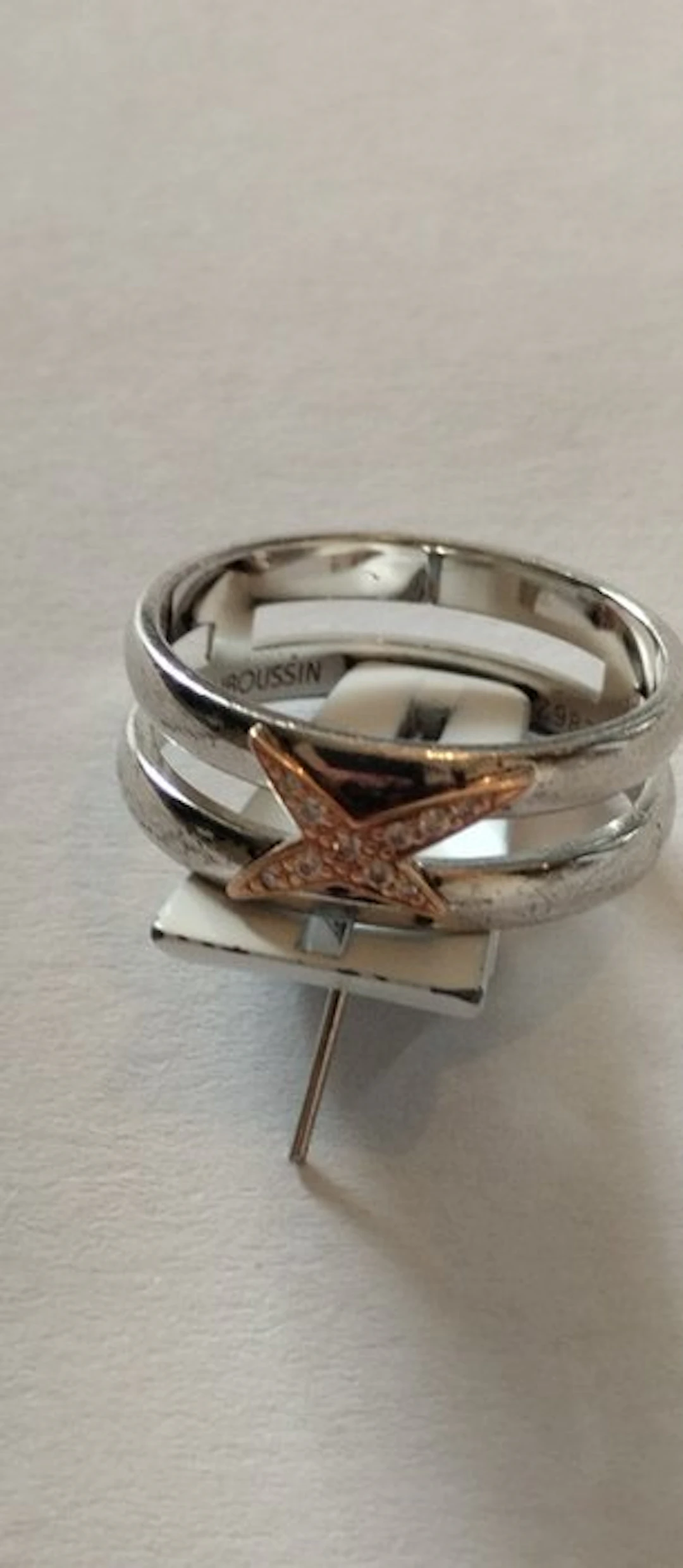 Mauboussin - Wedding ring - etoile divine - 18 kt
