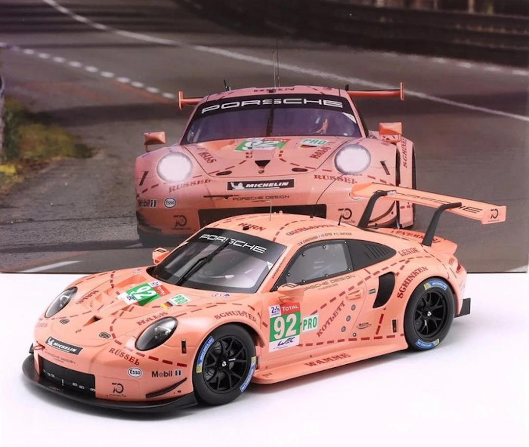 IXO 1:12 - Model race car - PORSCHE GT TEAM - PORSCHE 911...