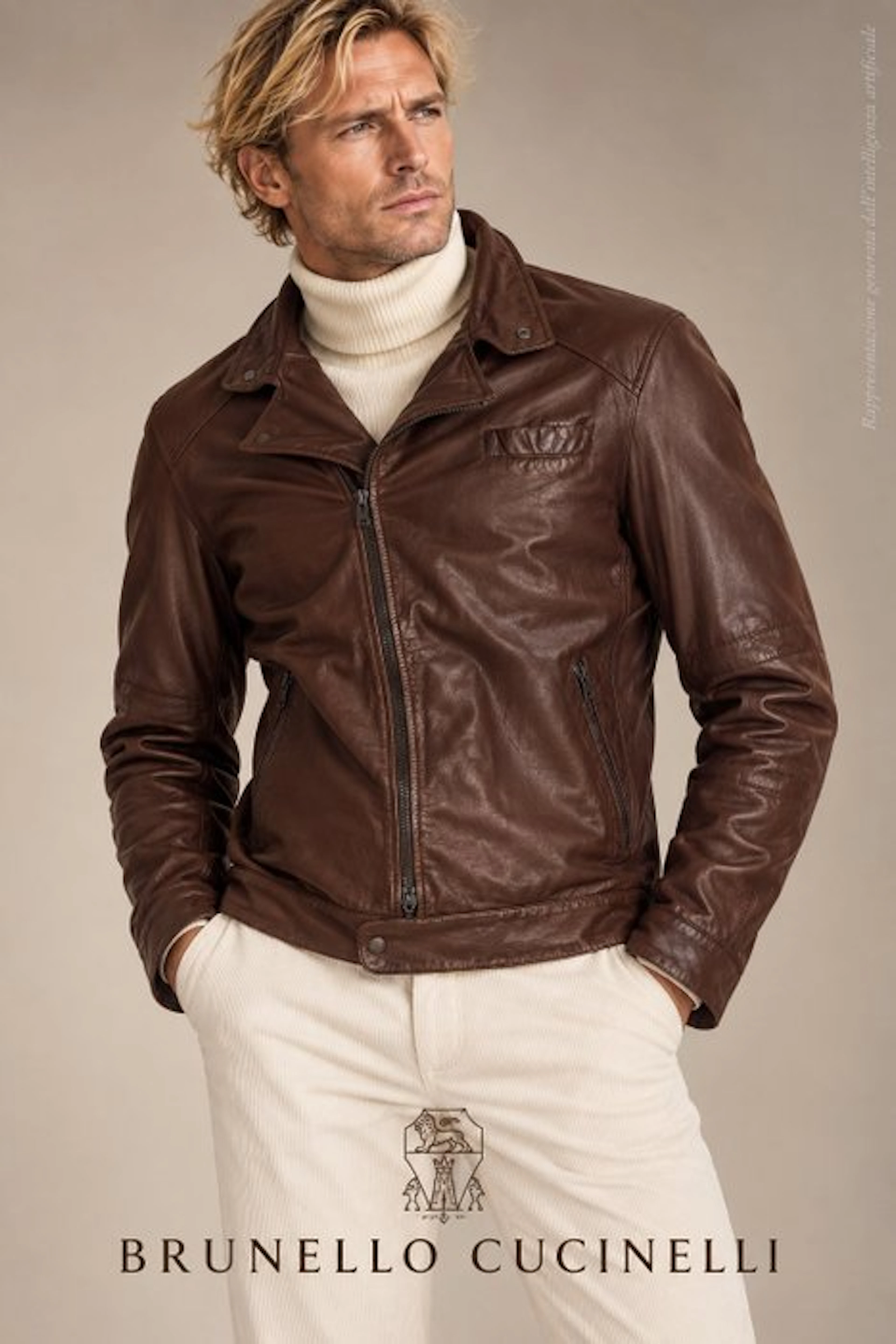 Brunello Cucinelli - Leather jacket