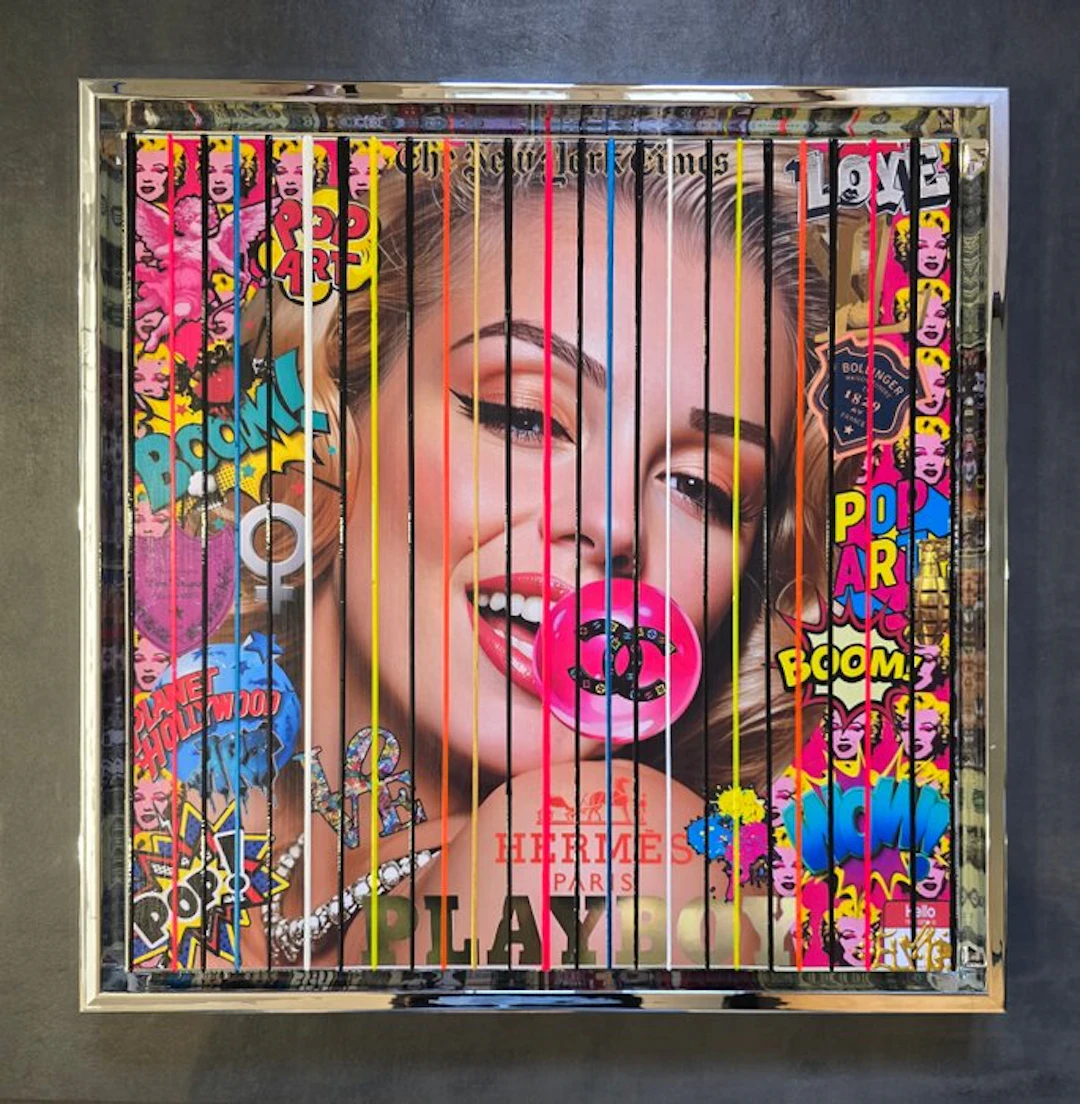 Elmago - Marilyn pop bubble gum 5 codebarre (No reserve)