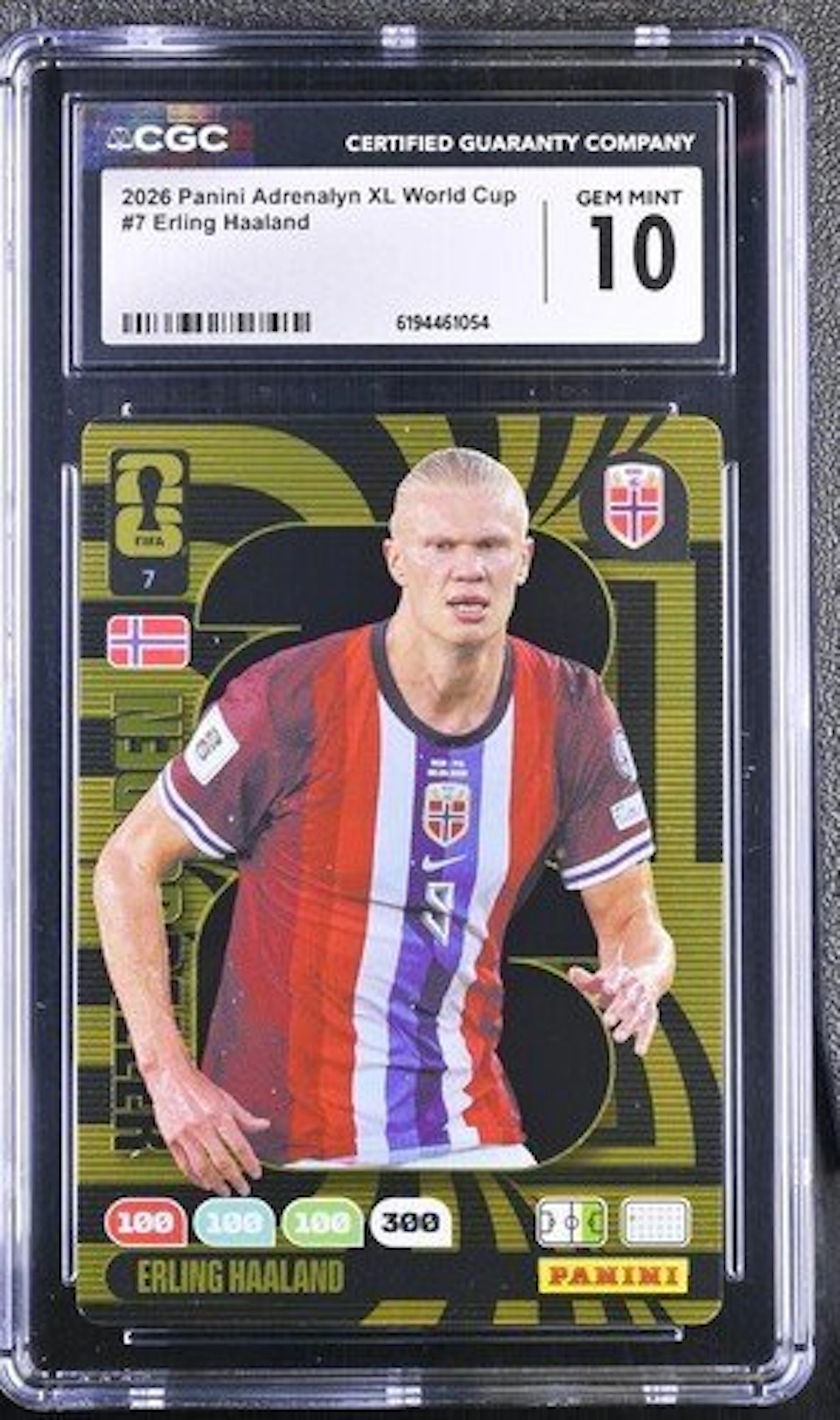 2025 Panini Erling Haaland #7 - Panini Adrenalyn XL FIFA...
