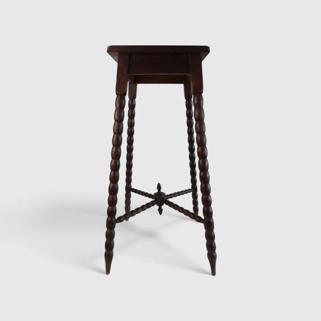 Side table - Bobbin Side Table - Oak - Bobbin plant table