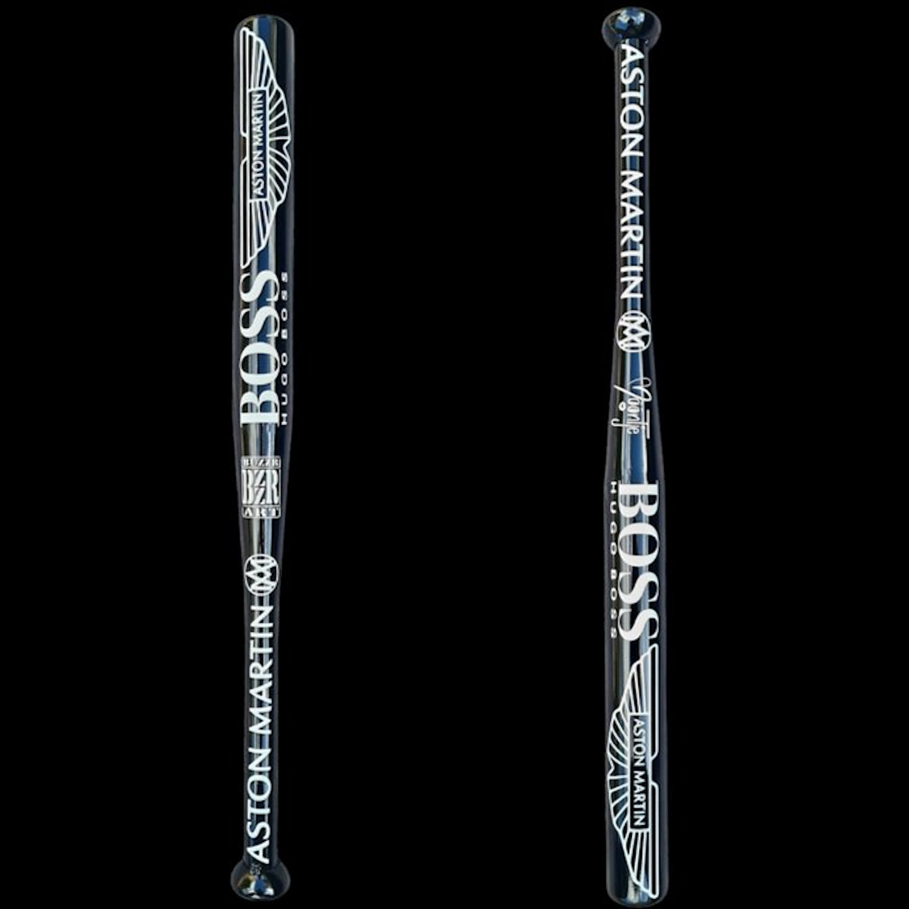 Moontje - Aston Martin x Hugo Boss Baseball Bat Blck edition.