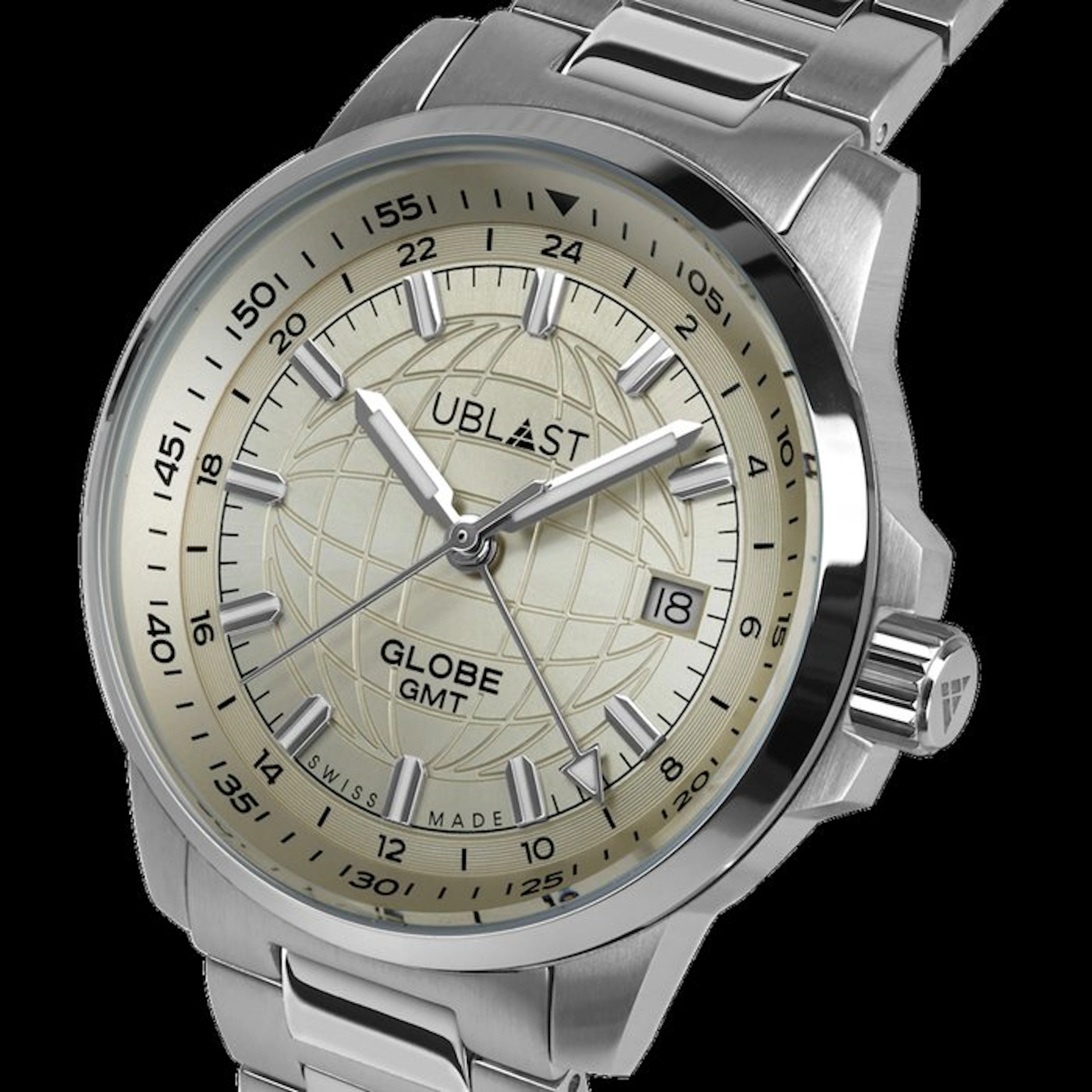 Ublast - Globe GMT - Swiss Made - No reserve price...