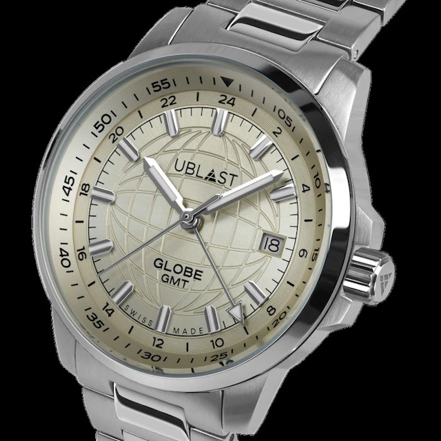 Ublast - Globe GMT - Swiss Made - No reserve price...