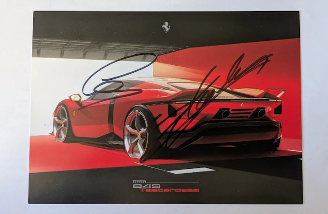 Ferrari - Lewis Hamilton - Fancard