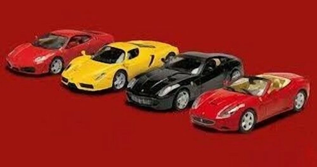 Fabbri 1:43 - Model car (11) - Lotto con 11 Ferrari