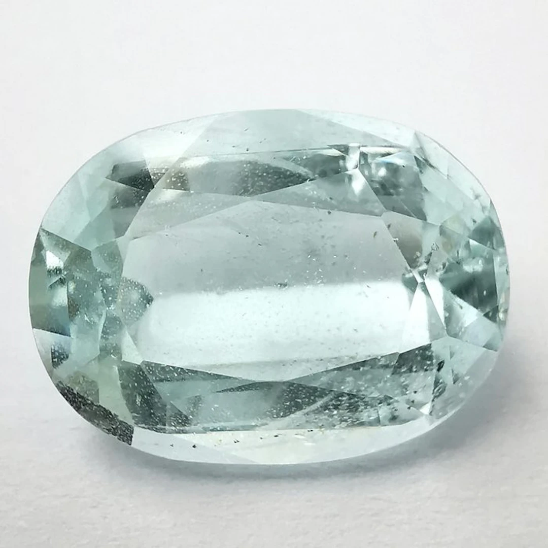 No reserve price Aquamarine - 6.06 ct - Antwerp...
