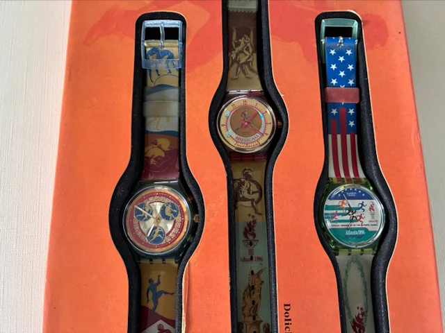 Olympic Games - 3 Swatch Olympic Games box set