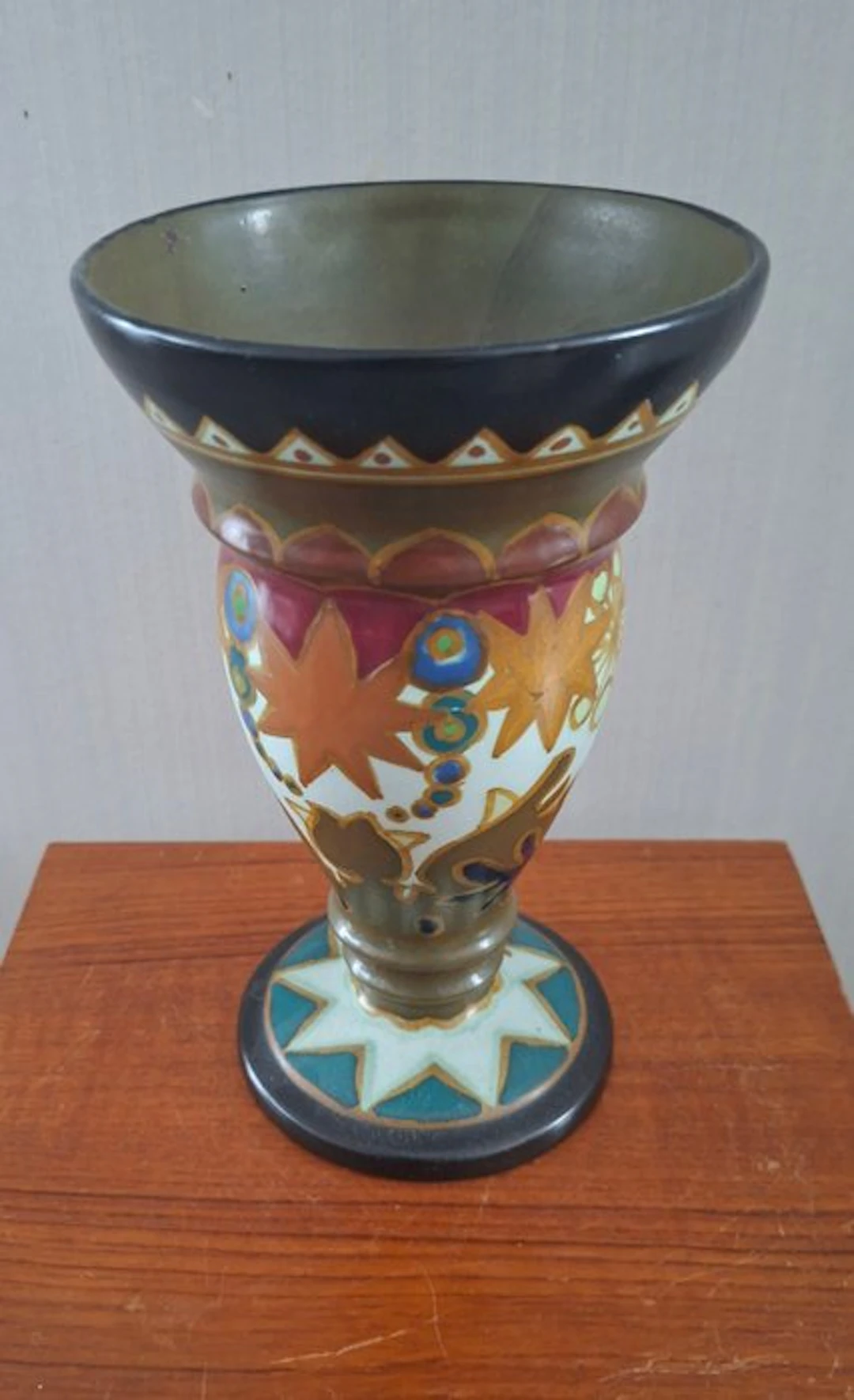 Arnhemse Fayencefabriek - Gebroeders Vet - Vase - Ceramic