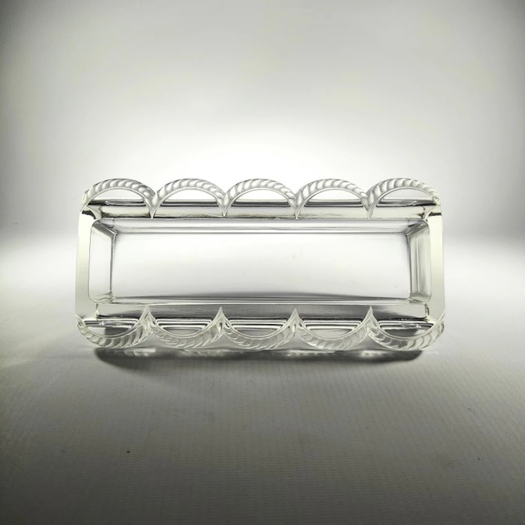 Lalique France - René Lalique - Centrepiece - Model Festons - Crystal