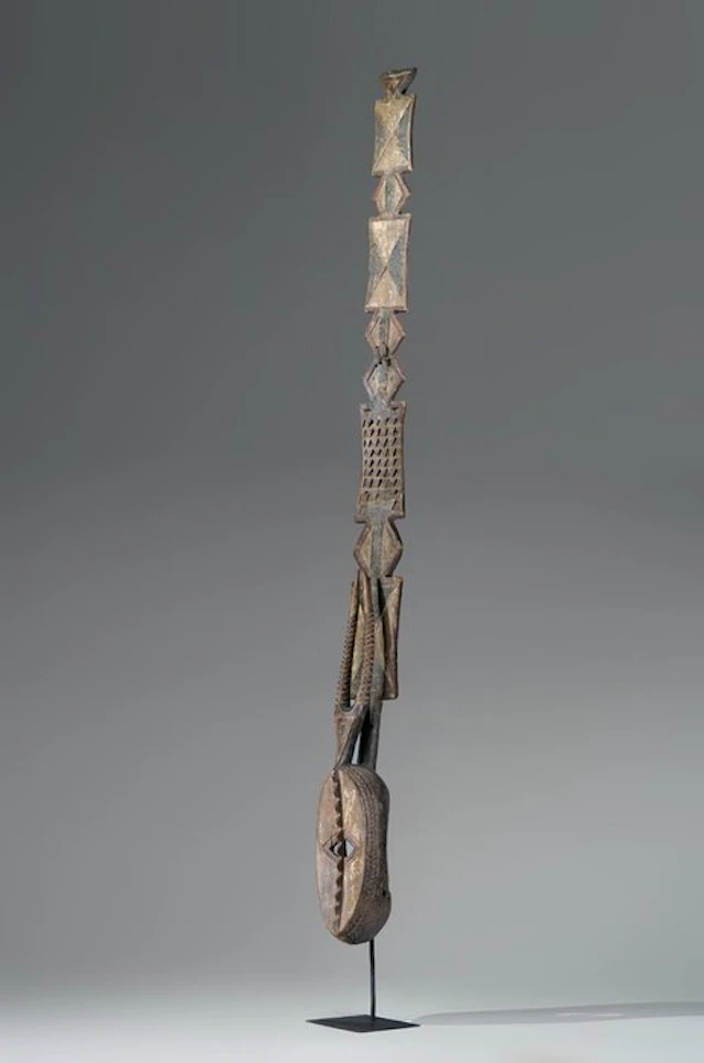 A wooden mask - Karanga - Mossi - Burkina Faso (No reserve price)