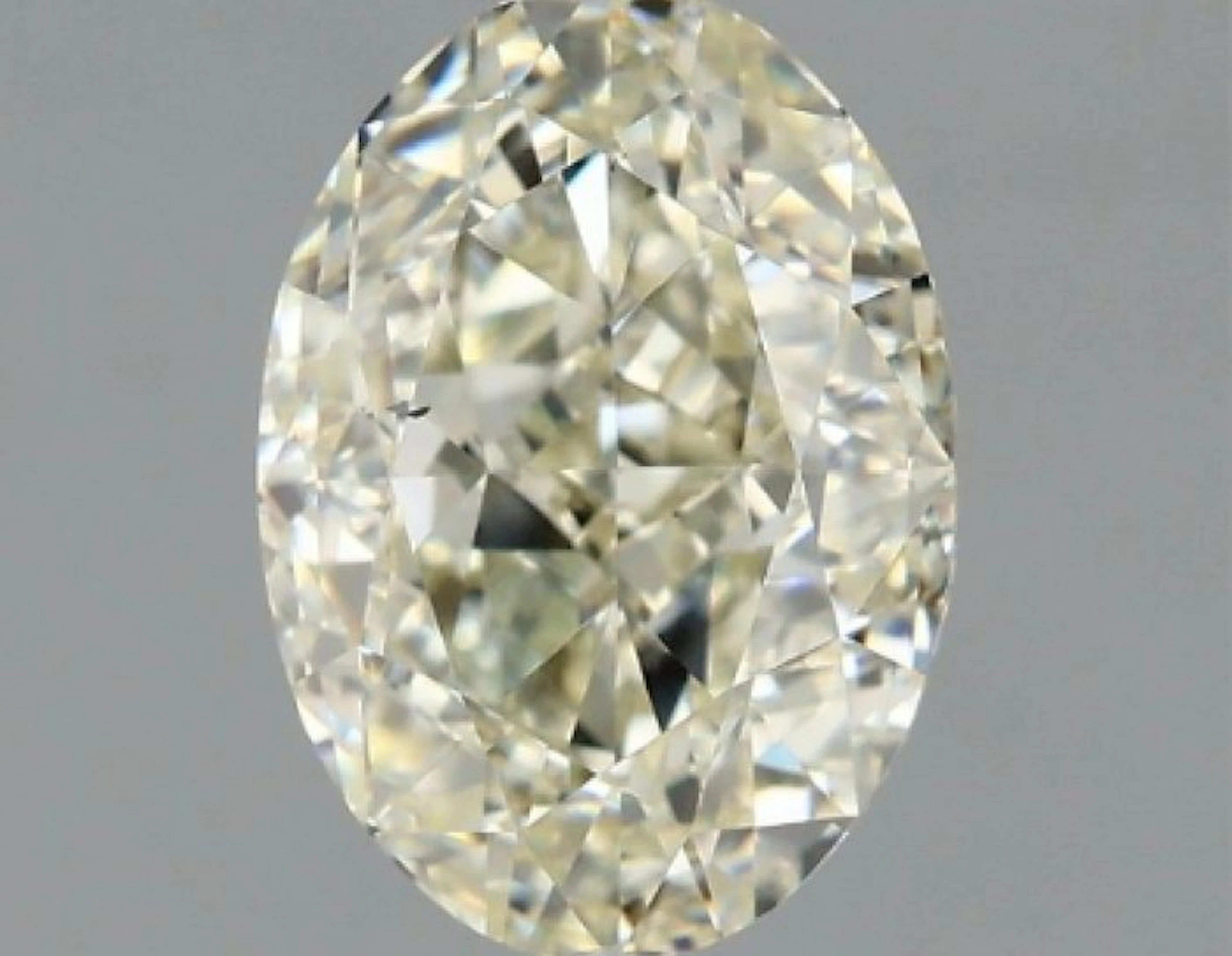 1 pcs Diamond (Natural) - 1.56 ct - Oval - J - VS2 - HRD Antwerp