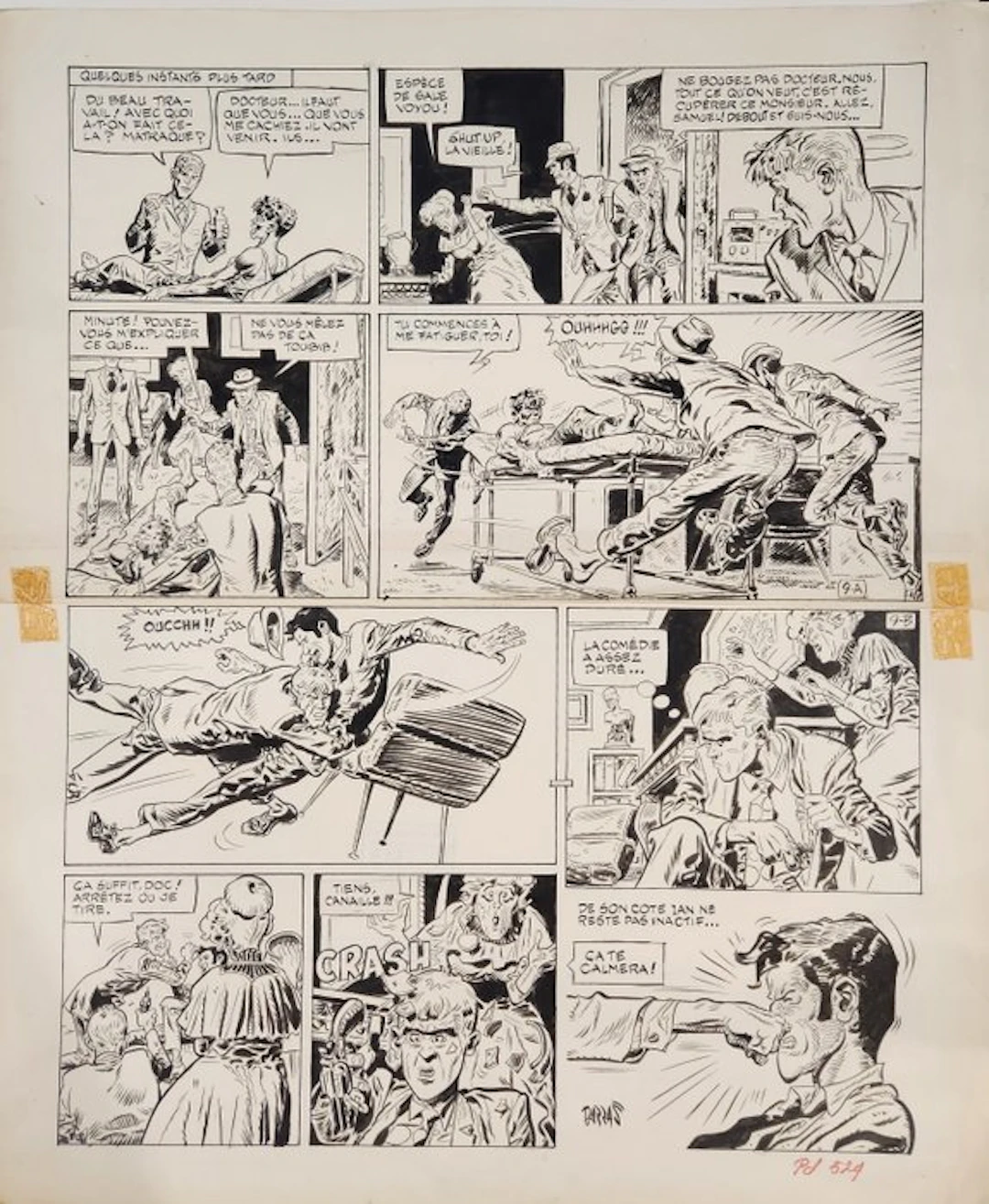 Parras, Antonio - 1 Original page - Ian MC Donald - Tu...