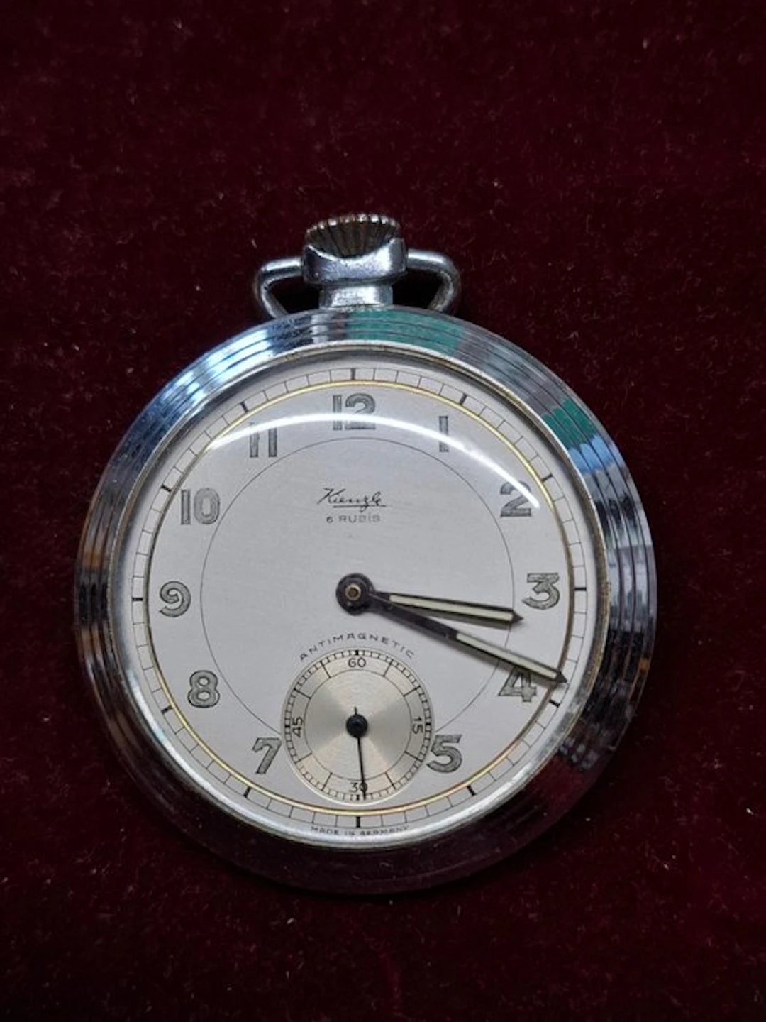 Zakhorloge Kienzle Prachtige klok - Prachtige antieke ketting - 1900-1949