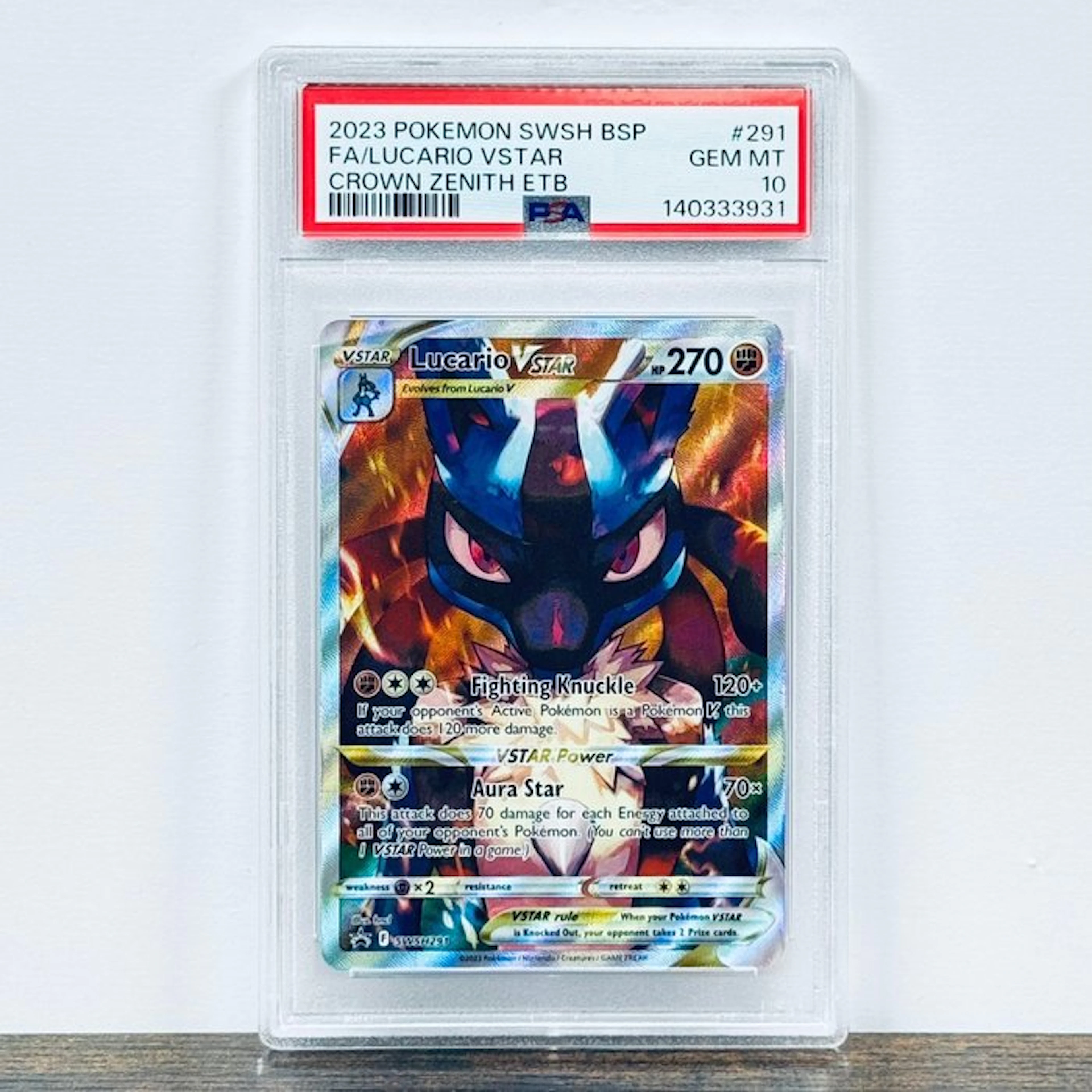 Pokémon Graded card - Alakazam VSTAR 291 – Pokémon - PSA 10