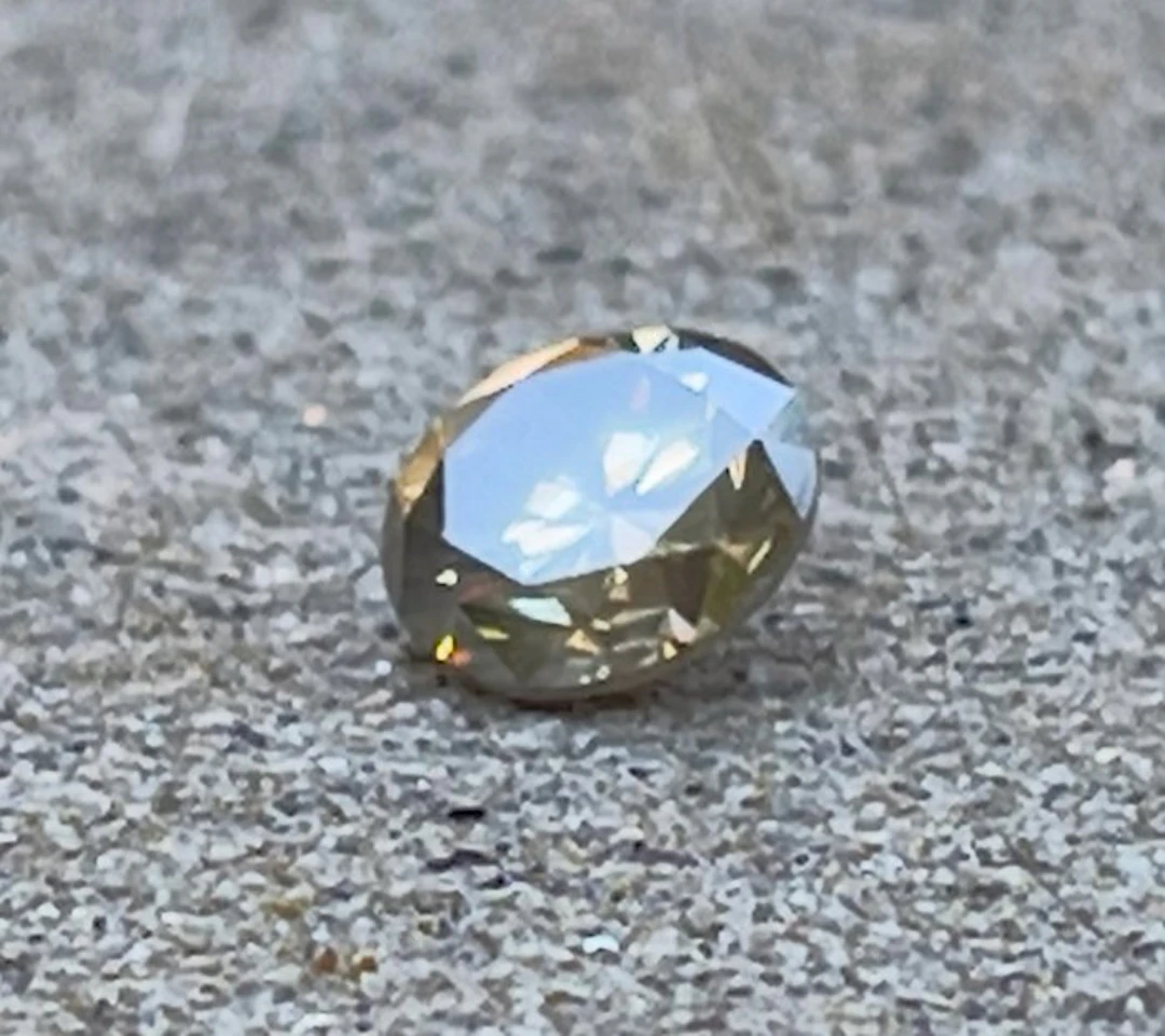 1 pcs Diamond (Natural) - 1.48 ct - Round - SI2...