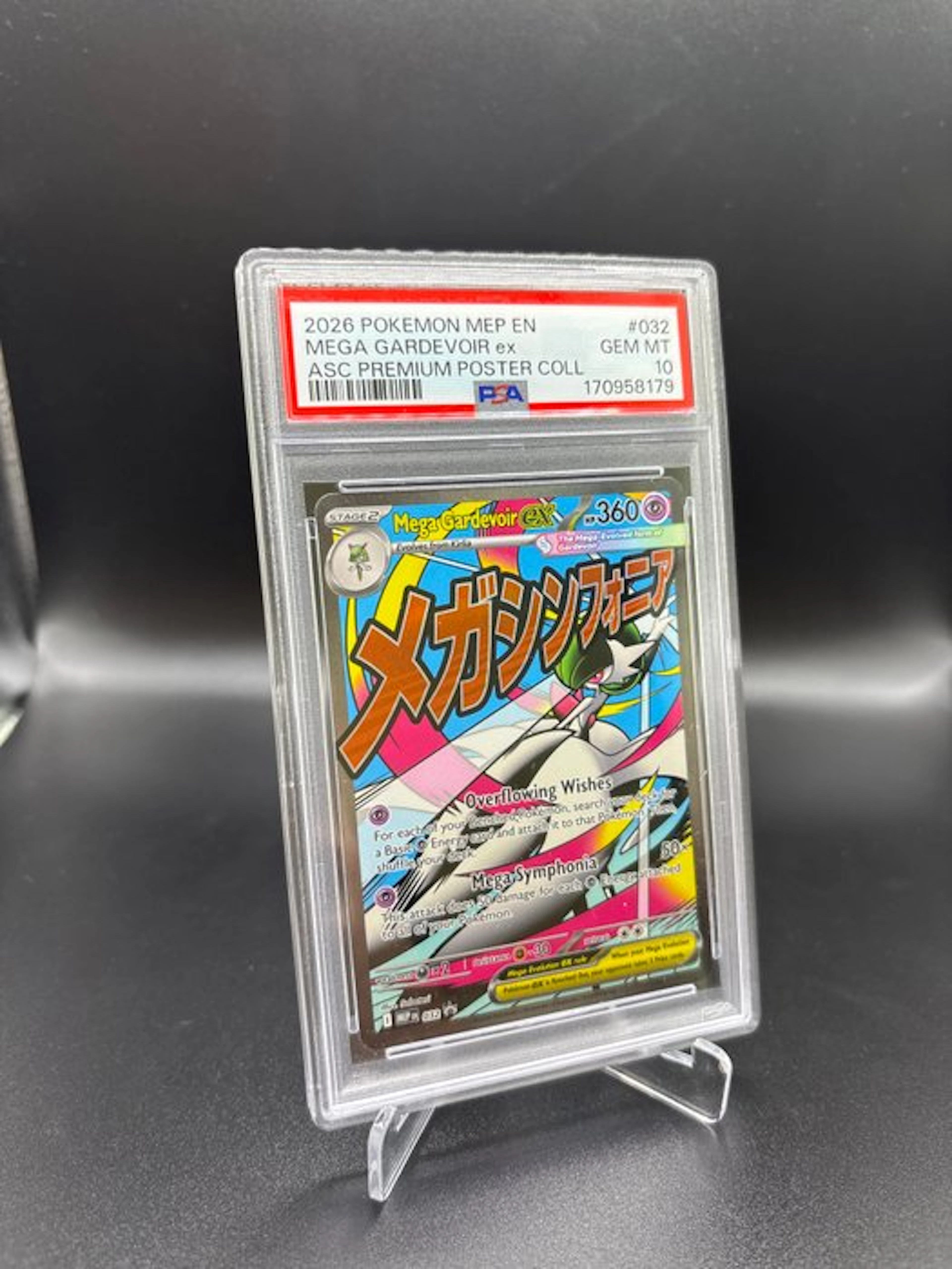 Pokémon - 1 Graded card - Mega Gardevoir ex 032 Ascended...