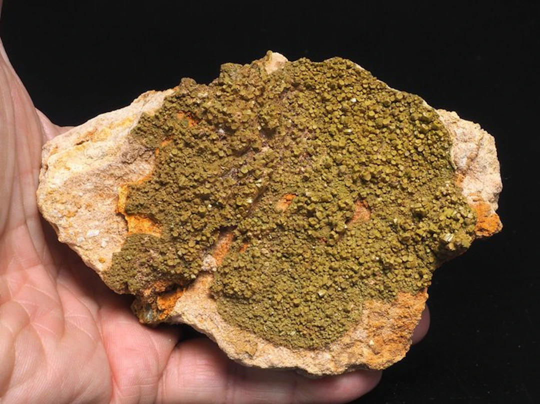 Pyromorphite Crystals on matrix - Height: 13 cm - Width: 10 cm- 600 g