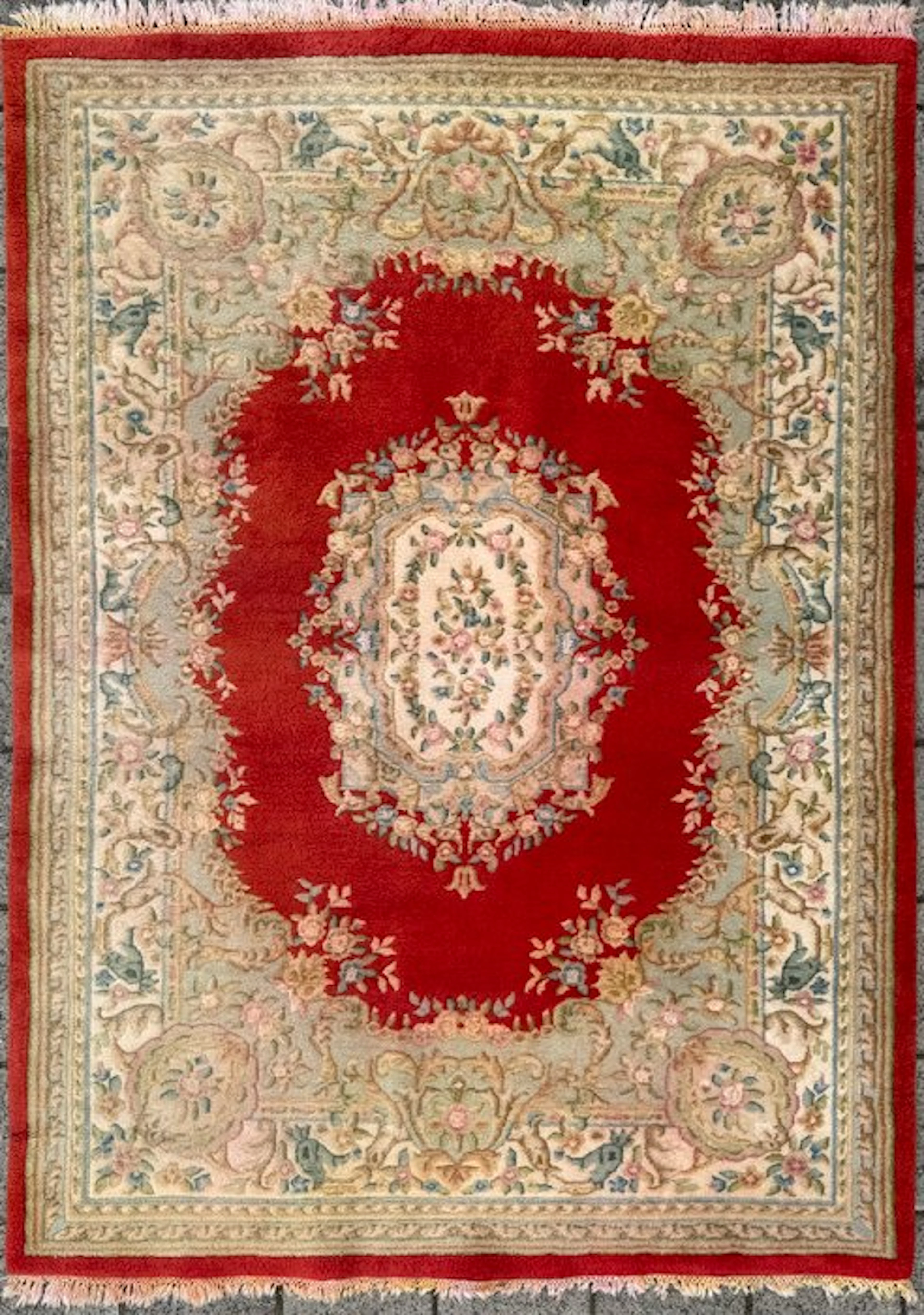 China Aubusson - cleaned - hand-knotted - wool - Carpet - 236 cm - 169 cm
