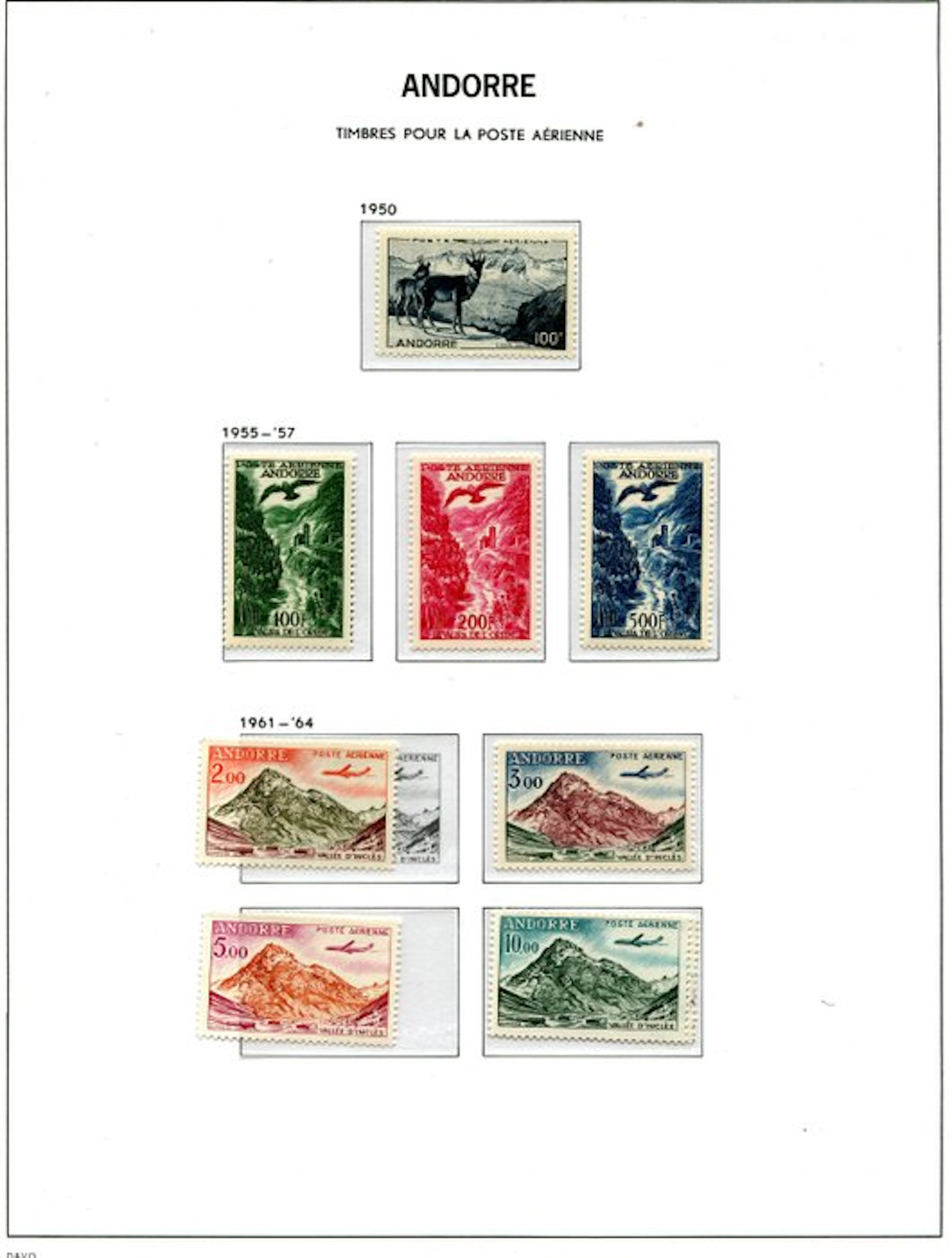 Andorra 1930/2006 - Extensive collection with better sets and issues
