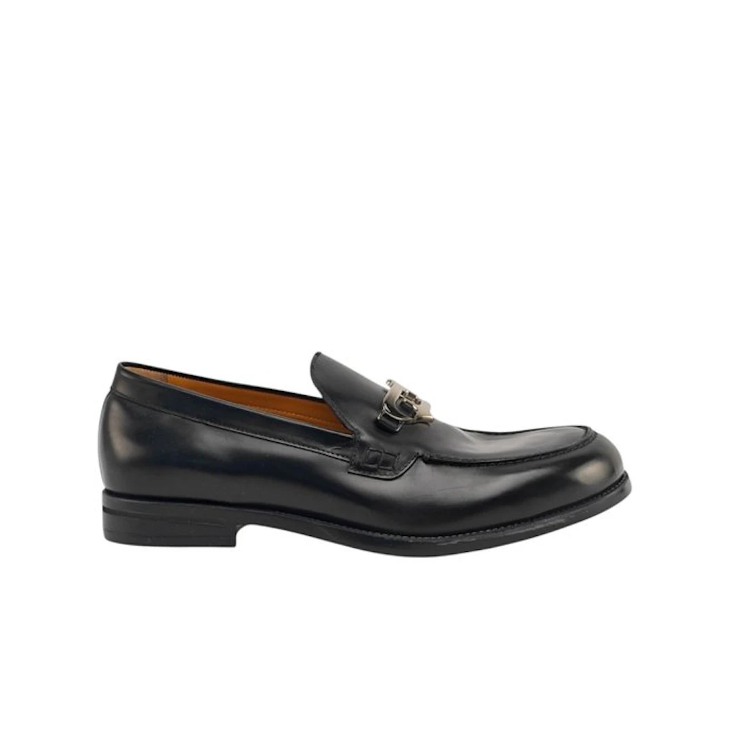 TESTONI - 8 UK - 42 IT - Loafer Shoes Polished Lux Calf...