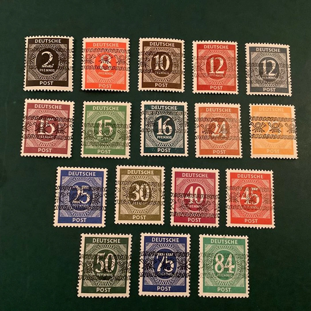 Allied Occupation - Germany 1948 - Serial number sequence...