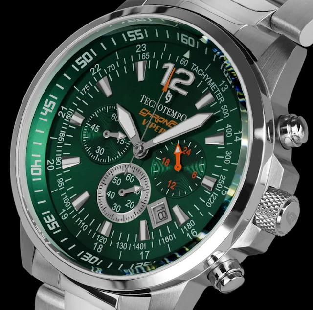 Tecnotempo - Chronograph 100M - "Chrono Viper" Limited...
