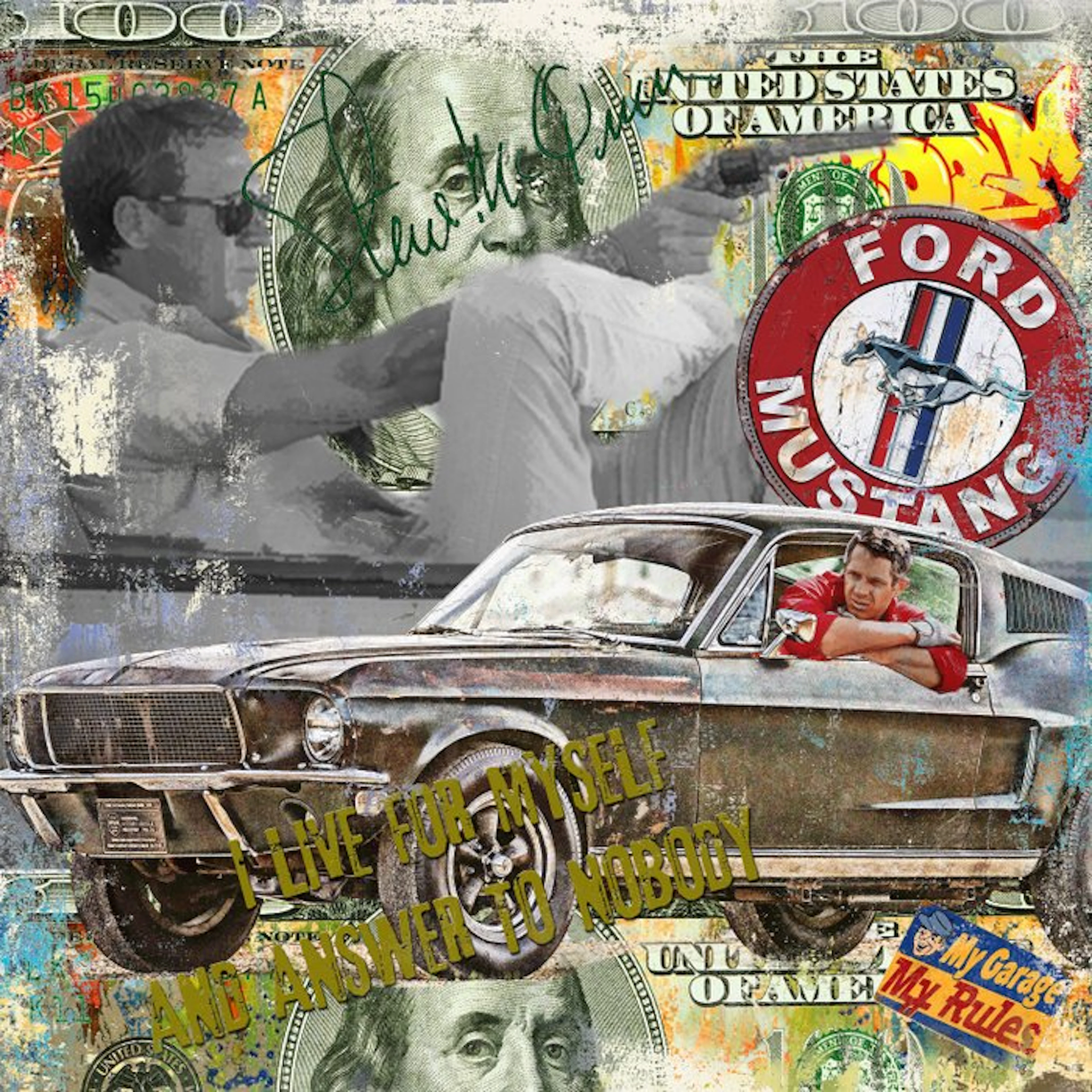 Luc Best - Luc Best - Steve McQueen /Bullit "I live for...