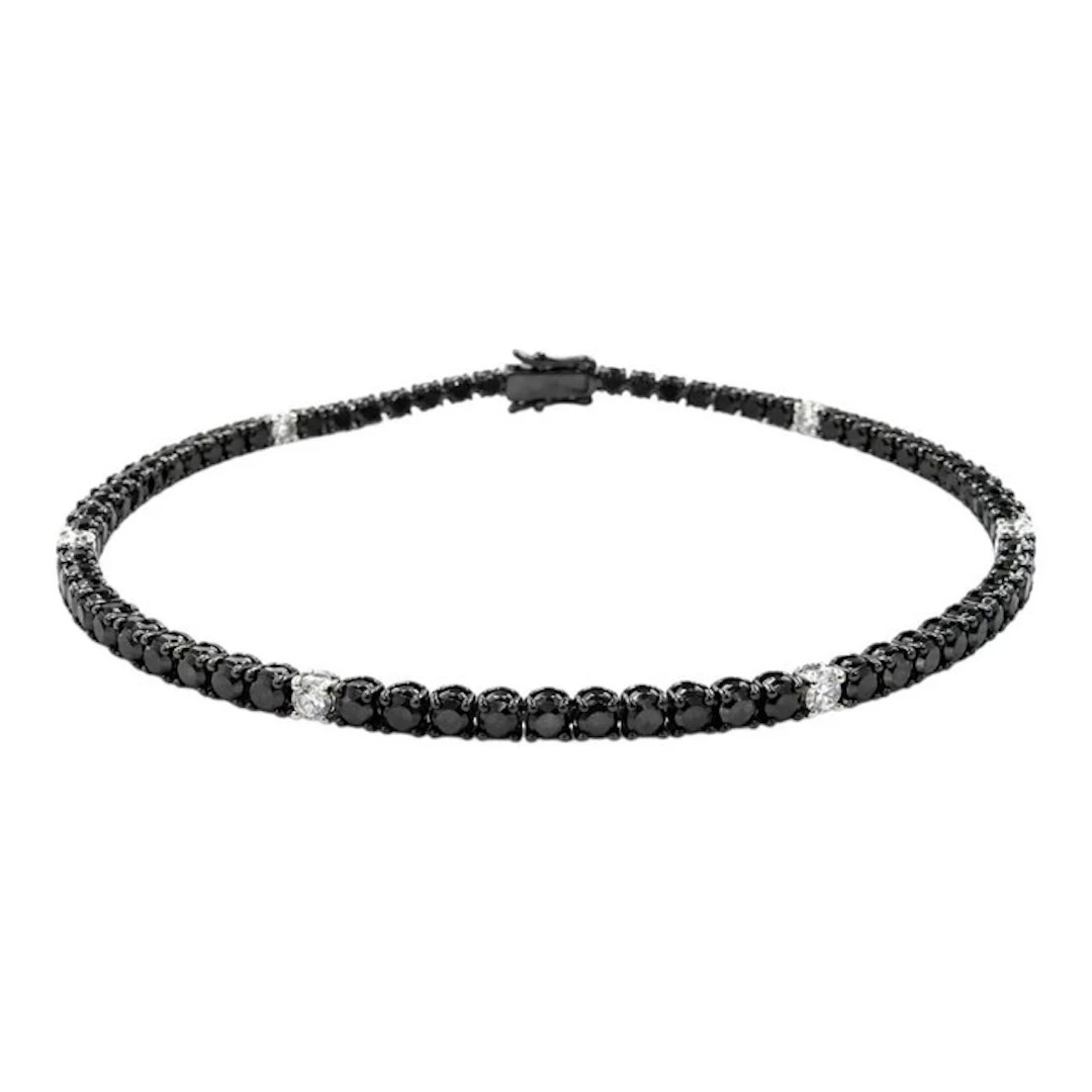 Tennis bracelet - 18 kt