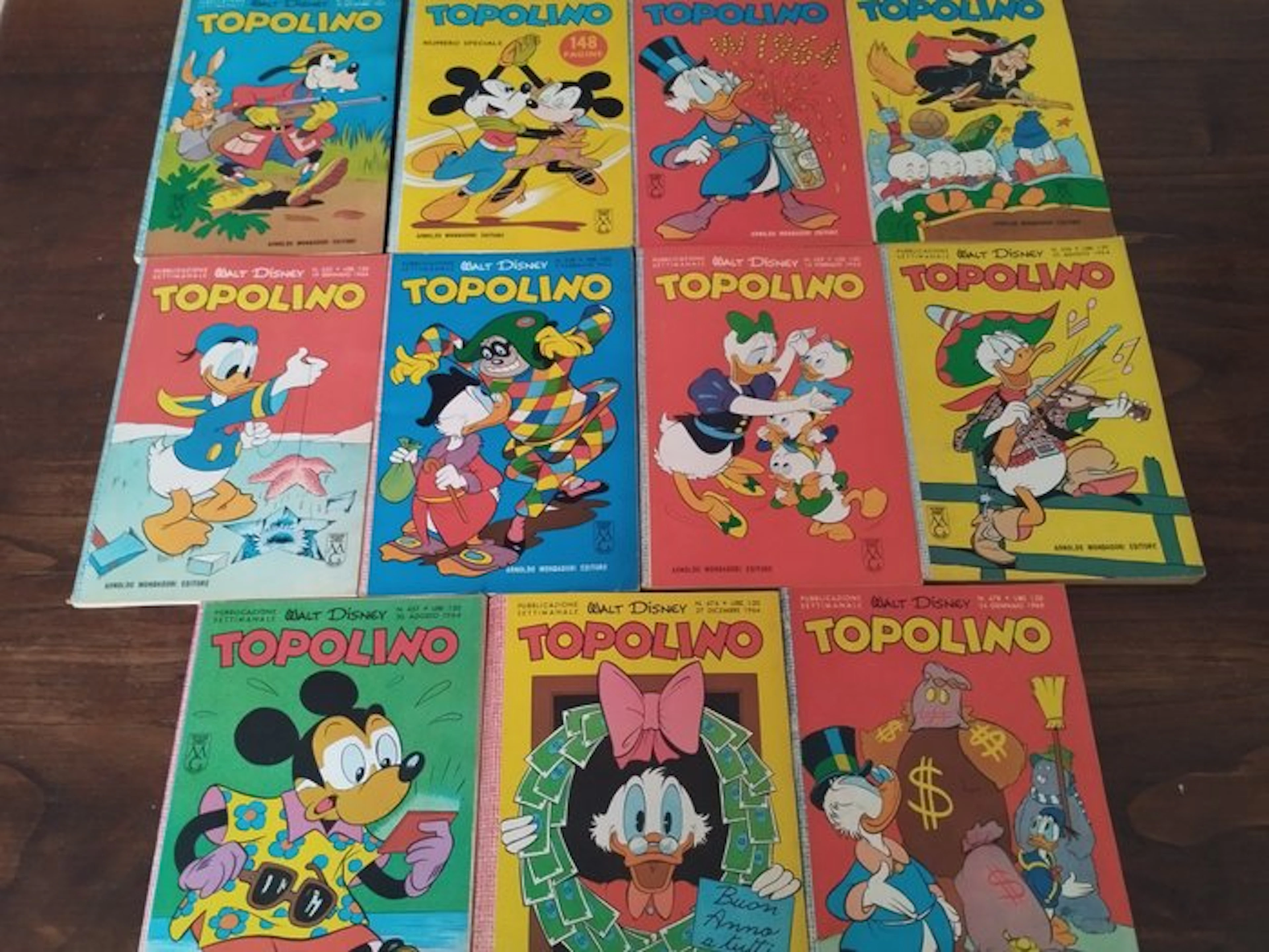 Topolino Fascia 400 - 409/478 - Lotto di libretti Disney...