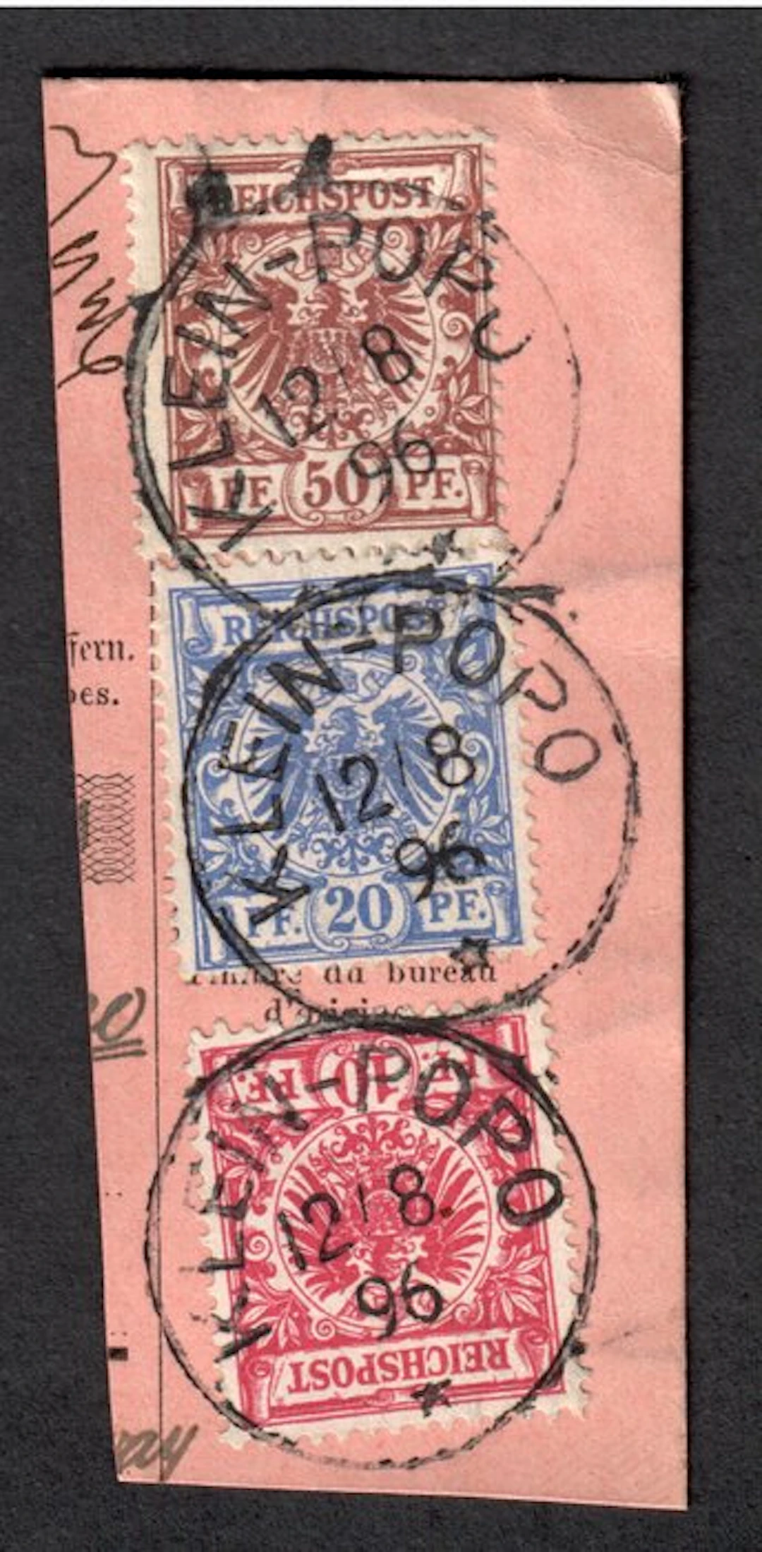 German Colonies - Togo 1889/1900 - Togo MiF predecessor V 47 d