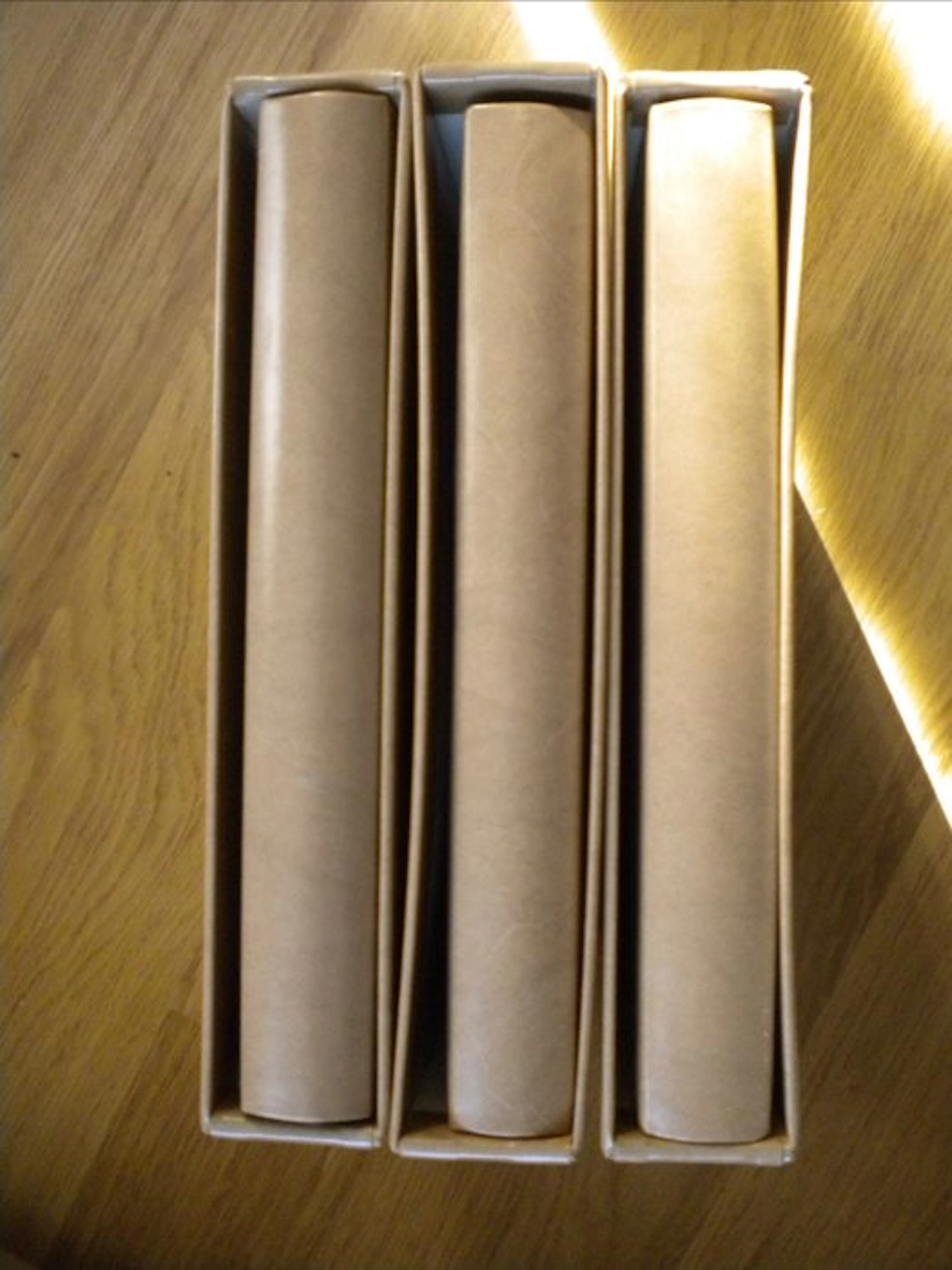 Belgium - 3 beautiful bindings, 14 rings, in very good condition**