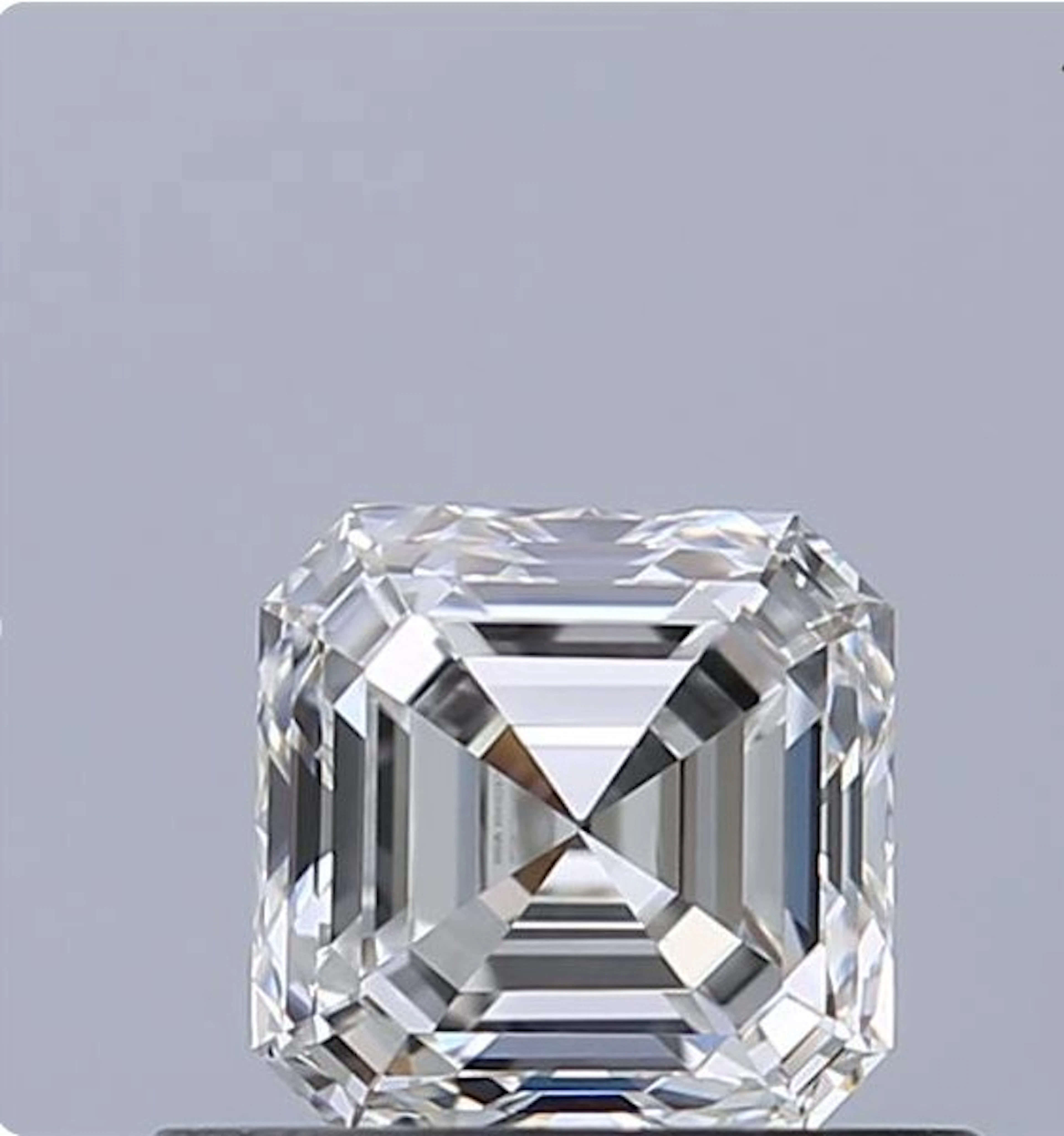1 pcs Diamond (Natural) - 0.52 ct - Emerald - F - IF...