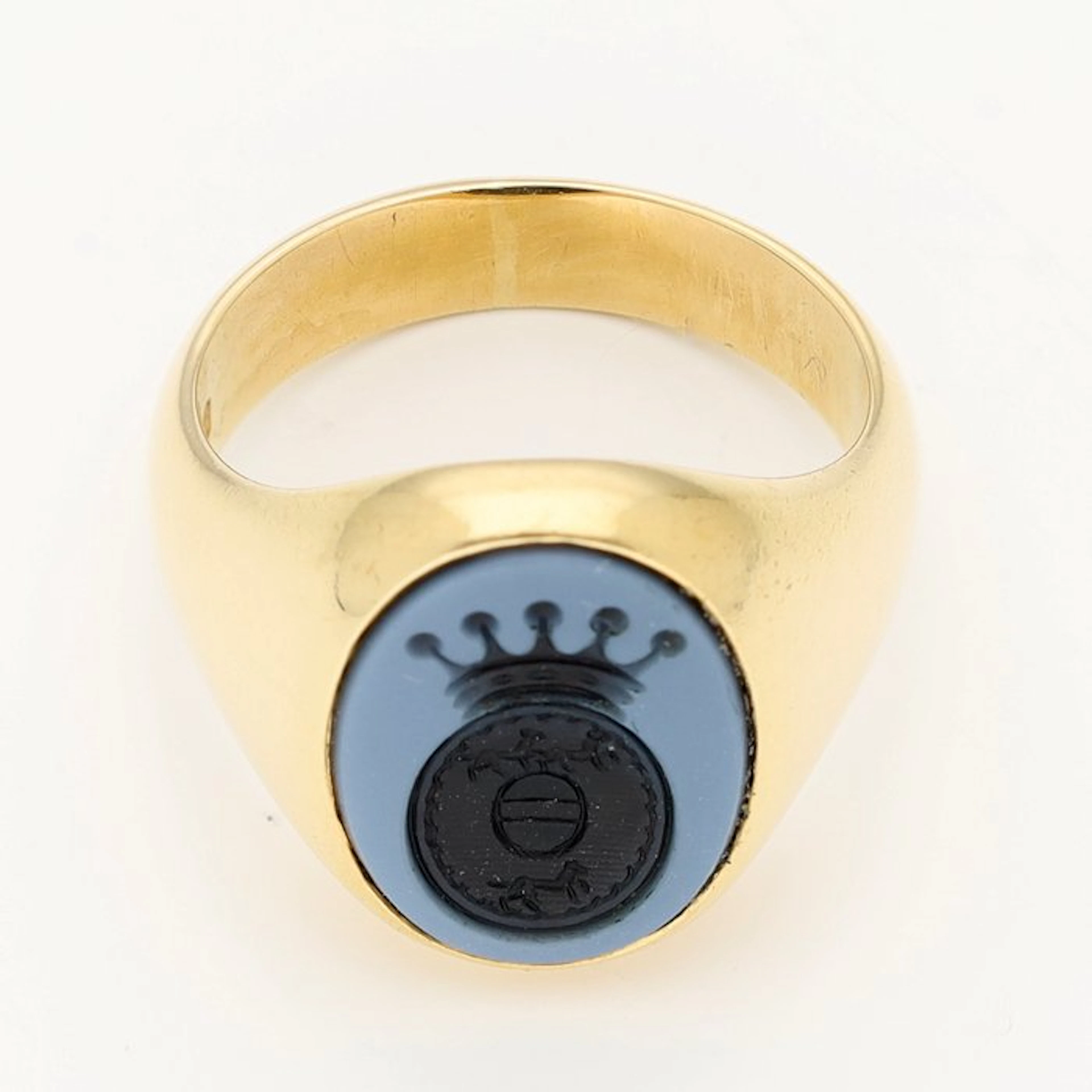 Ring - 18 kt. Yellow gold - Lagensteen