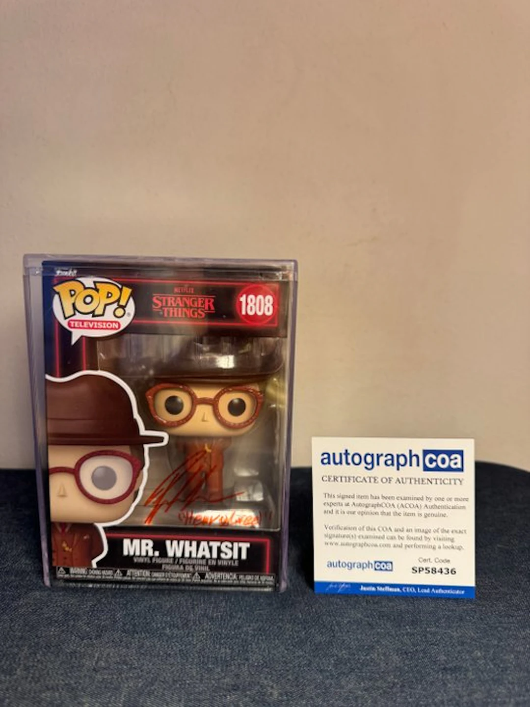 Funko - Funko Pop - Henry edizione speciale autografato da Raphael Luce