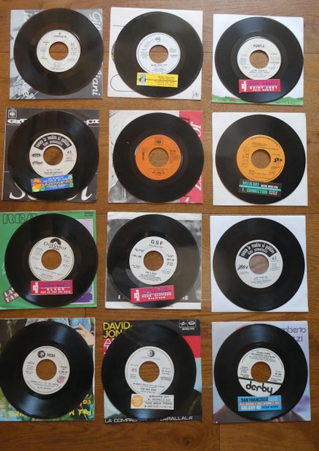 Various Artists/Bands in 1970's - Multiple artists - 12 x...