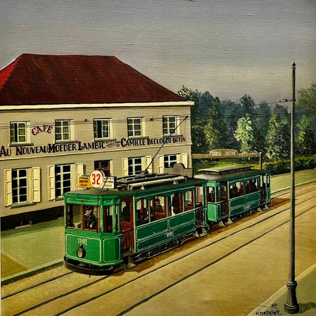 Henri Dethier (1939-2009) - Le tramway