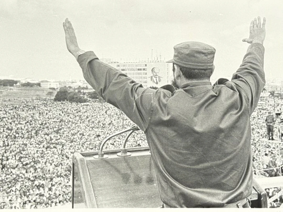 Alberto Korda (1928–2001) - Fidel Castro en discurso en...