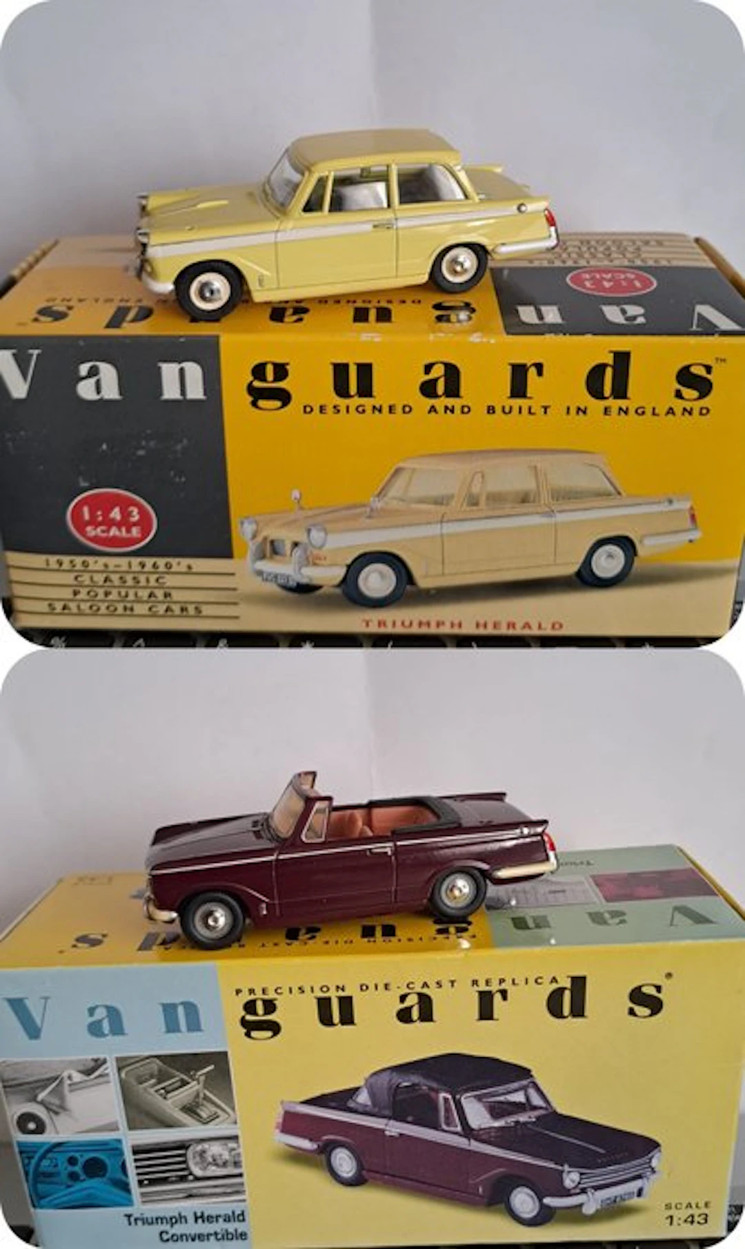 Vanguards 1:43 - Model car (2) - Triumph Herald