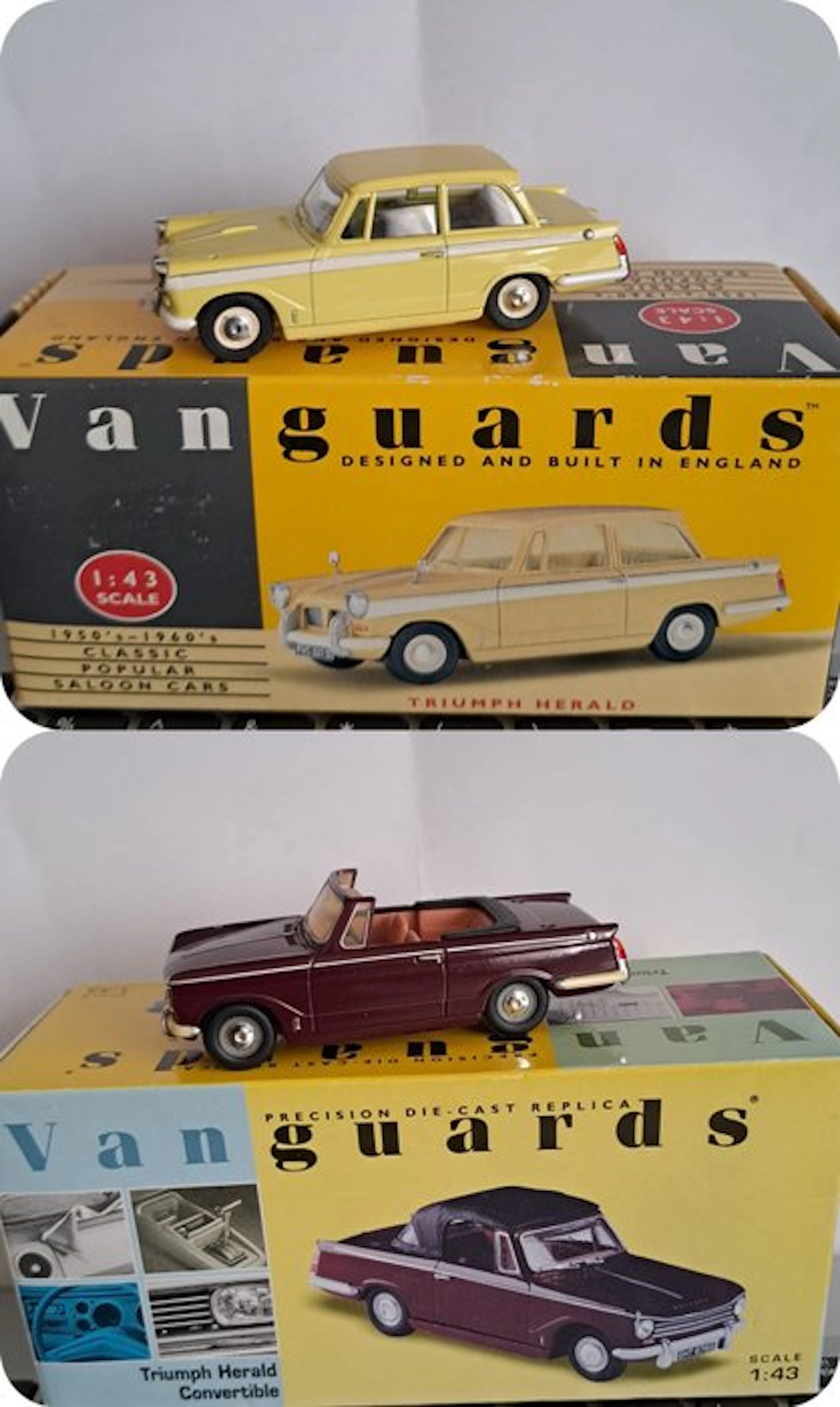 Vanguards 1:43 - Model car (2) - Triumph Herald