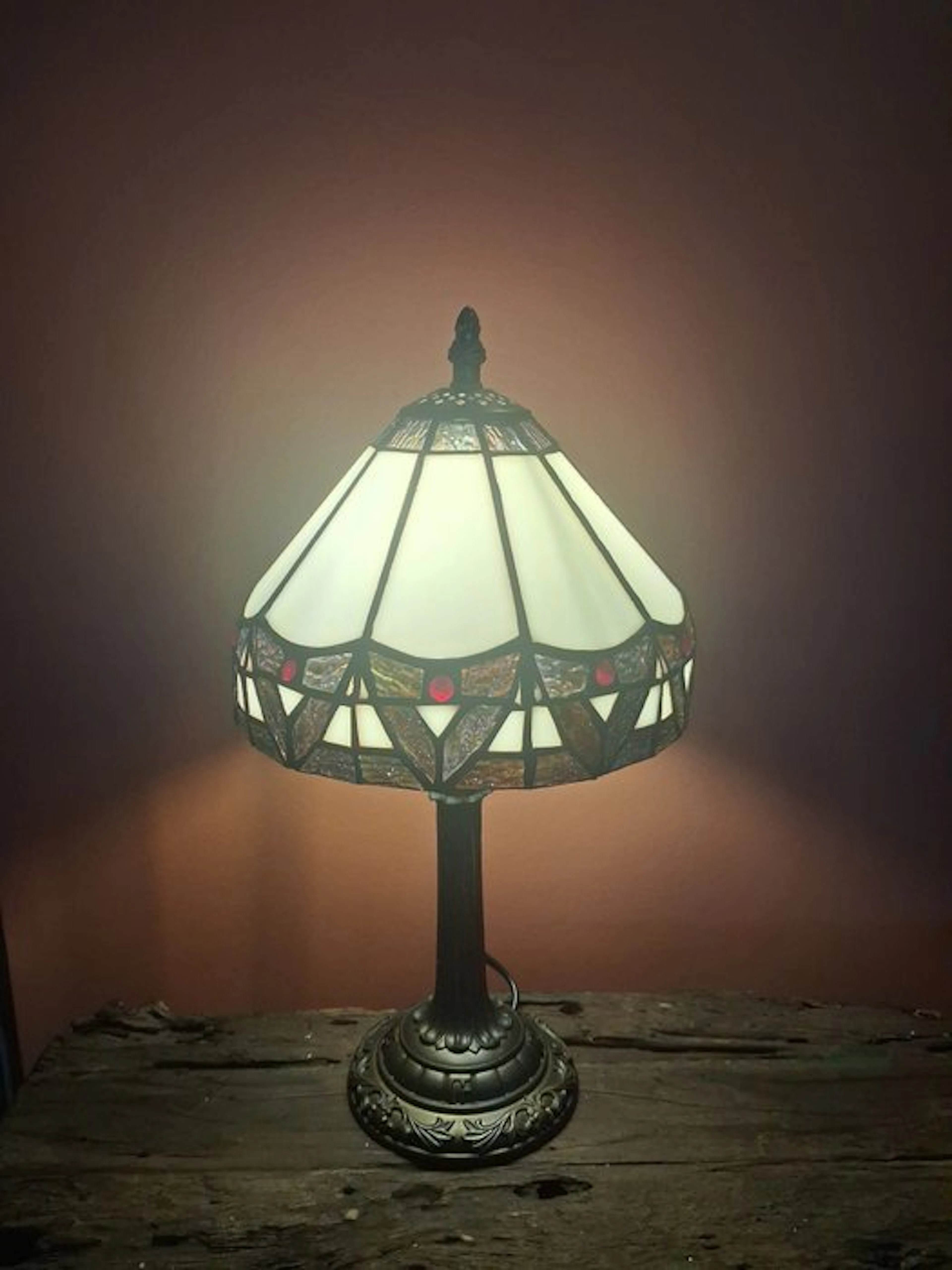 Table lamp - Stained glass - Tiffany-style table lamp